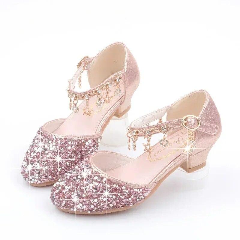 Fashion Kid Leather Shoe 2023 Summer Sequin Princess Shoe Crystal High Heel Sandals Kid Shoes Girl Dresses Mary Jane Girl Shoes
Fashion Kid Leather Shoe 2023 Summer Sequin Princess Shoe Crystal High Heel Sandals Kid Shoes Girl Dresses Mary Jane Girl Shoes