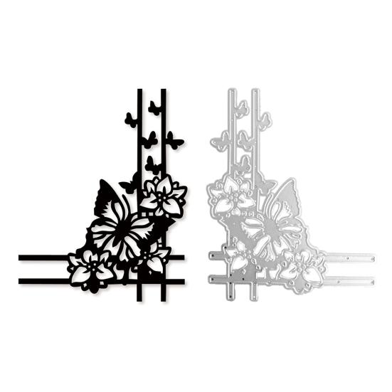 Угловые металлические штампы для резки в виде бабочки DIY тиснение бумажные открытки фото декор серебряный
Угловые металлические штампы для резки в виде бабочки DIY тиснение бумажные открытки фото декор серебряный