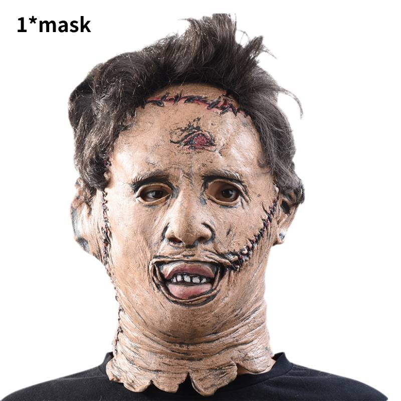Маска Кожаное лицо Техасская резня бензопилой Косплей Латекс Реквизит для лица Аксессуар на Хэллоуин Подарок
Маска Кожаное лицо Техасская резня бензопилой Косплей Латекс Реквизит для лица Аксессуар на Хэллоуин Подарок