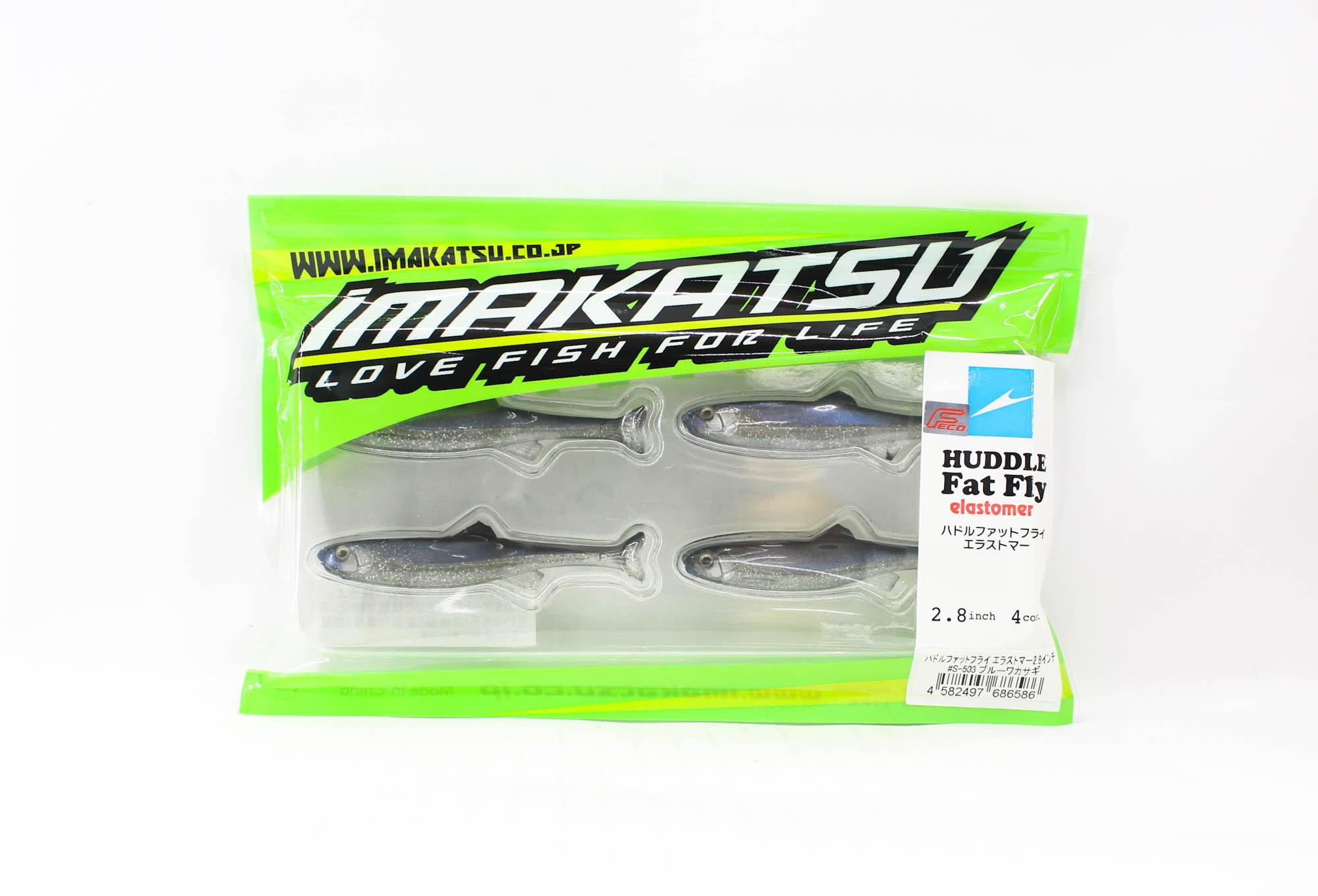 Imakatsu Soft Lure Huddle Fat Fry Эластомер 2,8 дюйма 4 шт. в упаковке S-503 (6586)
Imakatsu Soft Lure Huddle Fat Fry Эластомер 2,8 дюйма 4 шт. в упаковке S-503 (6586)