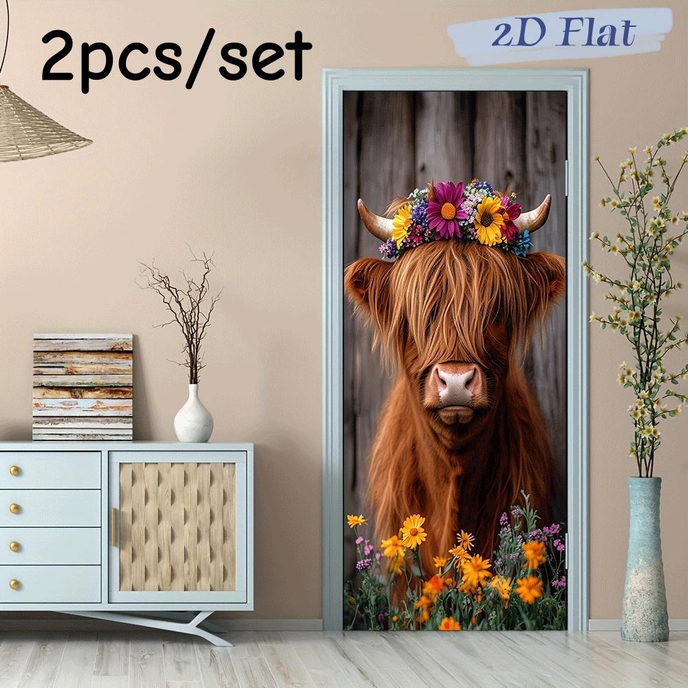 2pcs Cartoon Cute Yak Flower Wall Stickers Nordic Style Bedroom Living Room Children s Room Decoration Stickers Creative Animal (as the picture,38.5x200cmx2)
2pcs Cartoon Cute Yak Flower Wall Stickers Nordic Style Bedroom Living Room Children s Room Decoration Stickers Creative Animal (as the picture,38.5x200cmx2)