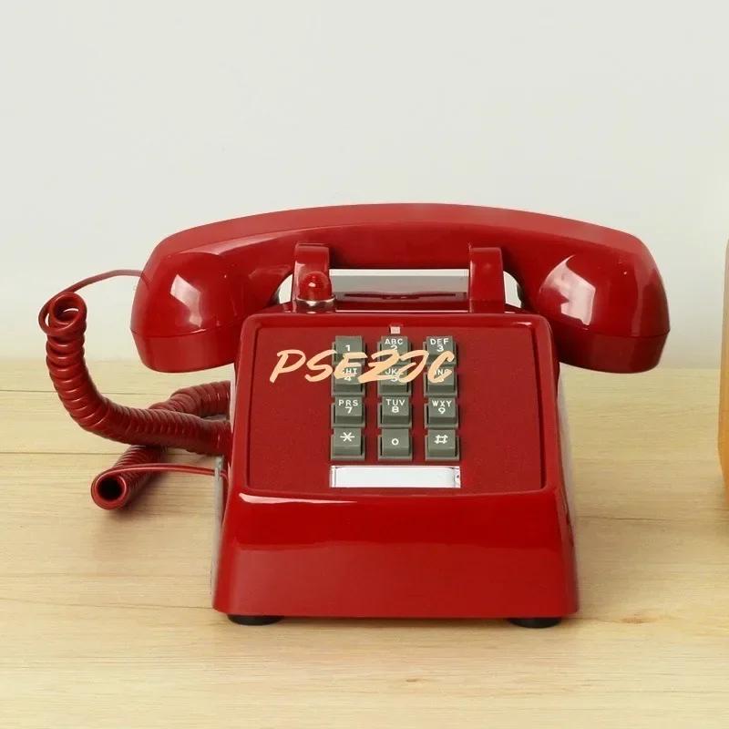 Home Office Metal Ringtone Antique Fixed Phone Hotel Vintage Home Portable Retro Classic Phone червоний
Home Office Metal Ringtone Antique Fixed Phone Hotel Vintage Home Portable Retro Classic Phone червоний