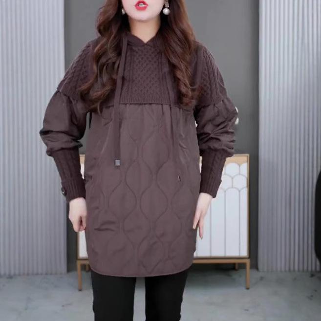 Noble Light Luxury Splicing Sweater Coat - Loose, Warm, and Elegant Wear for Autumn and Winter L 50-60 kg
Noble Light Luxury Splicing Sweater Coat - Loose, Warm, and Elegant Wear for Autumn and Winter L 50-60 kg