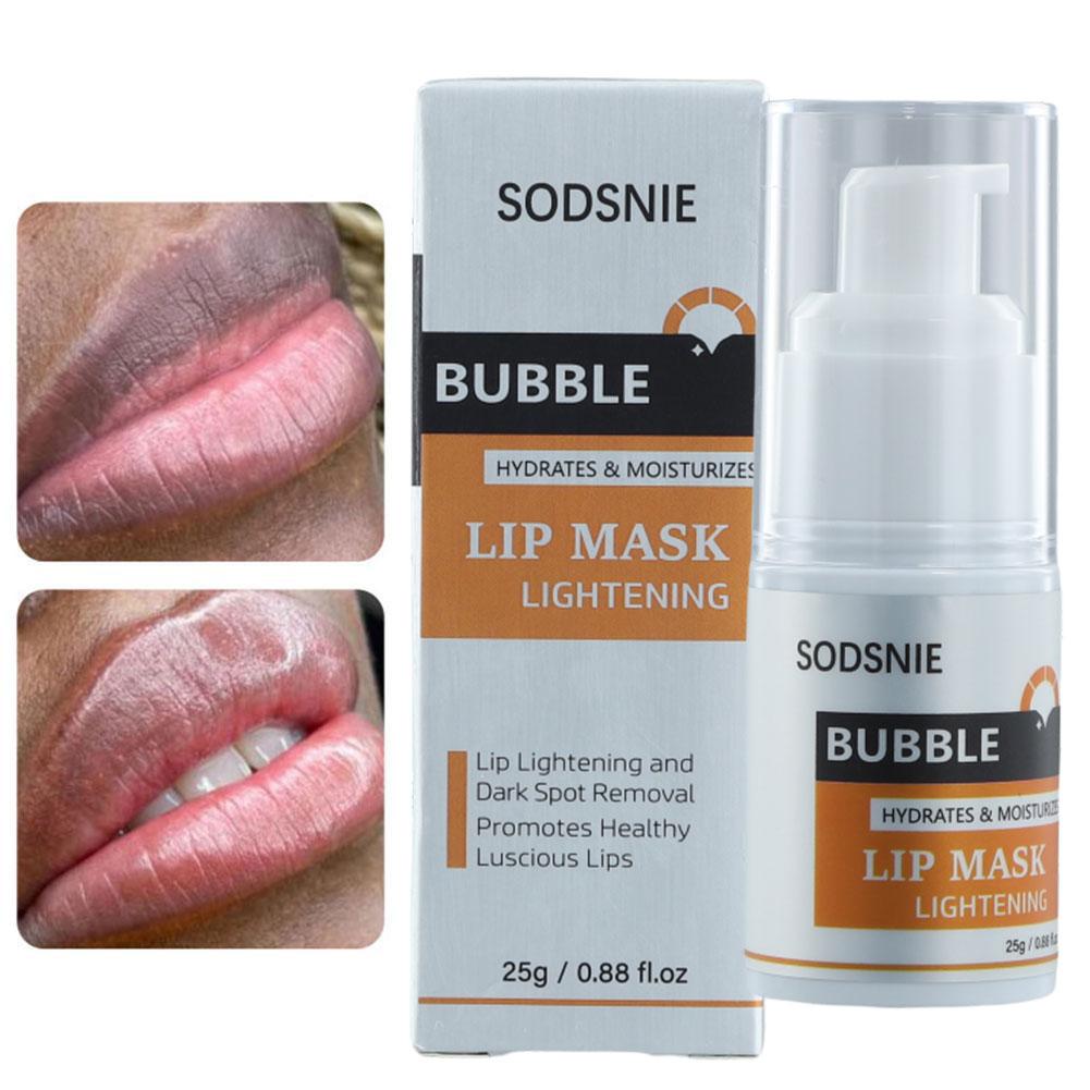 Bubble Brightening Lip Mask Nourishing Repairing Lip Dry Whitening Cracks Lighten 25G Pigment C X5W4 white-25g
Bubble Brightening Lip Mask Nourishing Repairing Lip Dry Whitening Cracks Lighten 25G Pigment C X5W4 white-25g