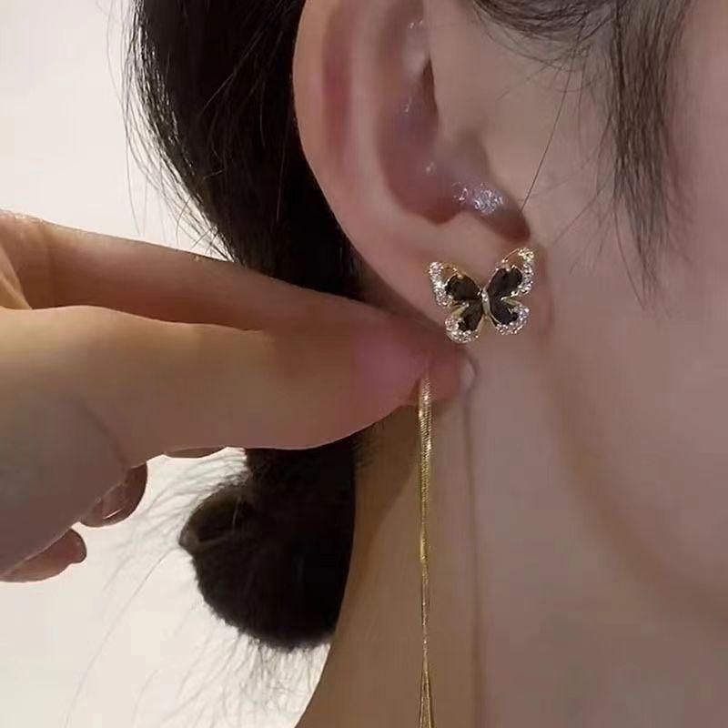 2 шт. женские модные серьги-кисточки в виде бабочки, ювелирные аксессуары, подходящие для свиданий, вечеринок, подарков на праздники-87
2 шт. женские модные серьги-кисточки в виде бабочки, ювелирные аксессуары, подходящие для свиданий, вечеринок, подарков на праздники-87