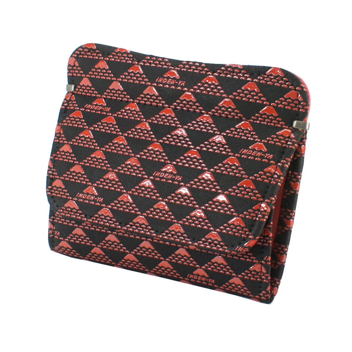 Indenya Inden Wallet Coin Purse Deerskin Takane Fuji Pattern Black x Red Lacquer Mt. 2802-21
Indenya Inden Wallet Coin Purse Deerskin Takane Fuji Pattern Black x Red Lacquer Mt. 2802-21