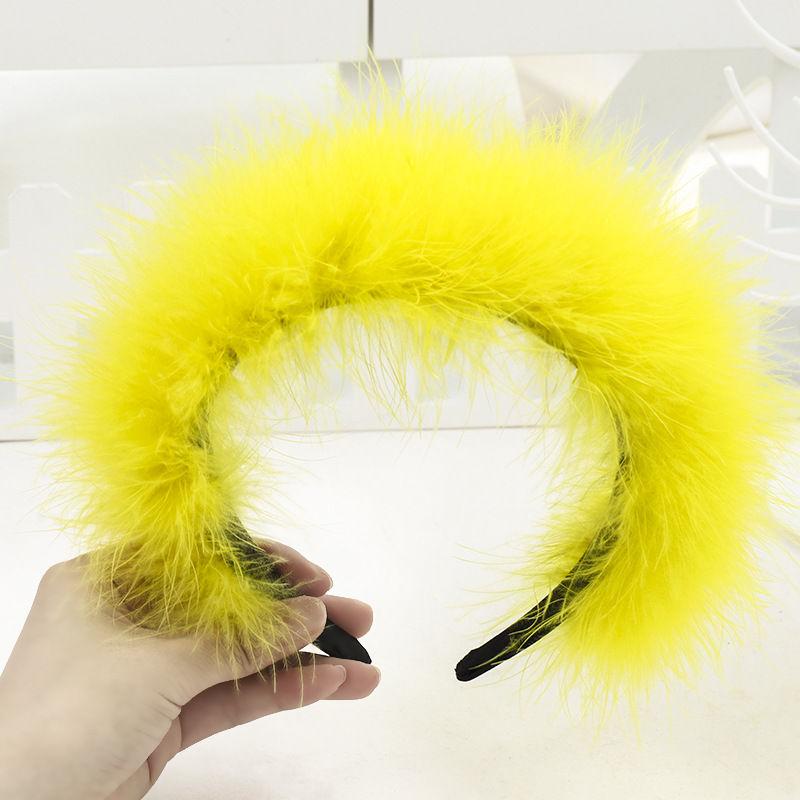 Пушистая повязка на голову Украшения для волос Резинка для волос Модный головной убор Аксессуары для волос Резинки для волос 18*16cm жёлтый
Пушистая повязка на голову Украшения для волос Резинка для волос Модный головной убор Аксессуары для волос Резинки для волос 18*16cm жёлтый