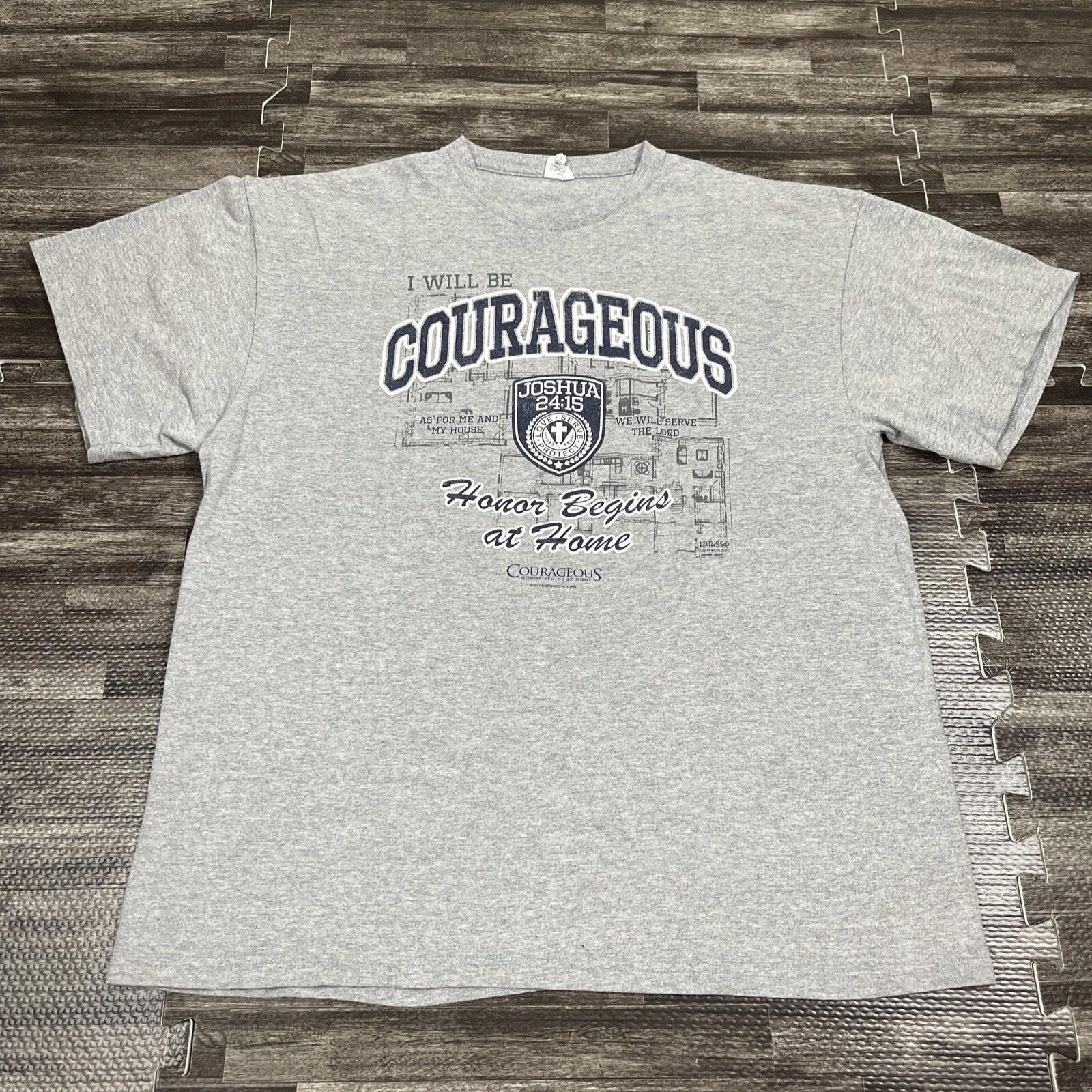 Y2K Jesus Courageous Tshirt Grey XL Retro Unisex Casual 2000s VTG Joshua 24:15 L
Y2K Jesus Courageous Tshirt Grey XL Retro Unisex Casual 2000s VTG Joshua 24:15 L