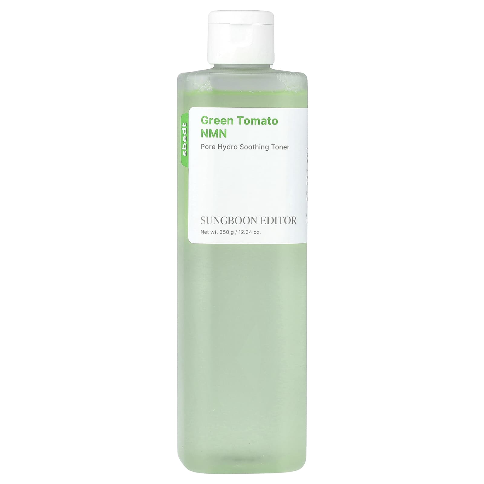 Sungboon Editor, Green Tomato NMN, Pore Hydro Soothing Toner, 350g (12.34oz)
Sungboon Editor, Green Tomato NMN, Pore Hydro Soothing Toner, 350g (12.34oz)