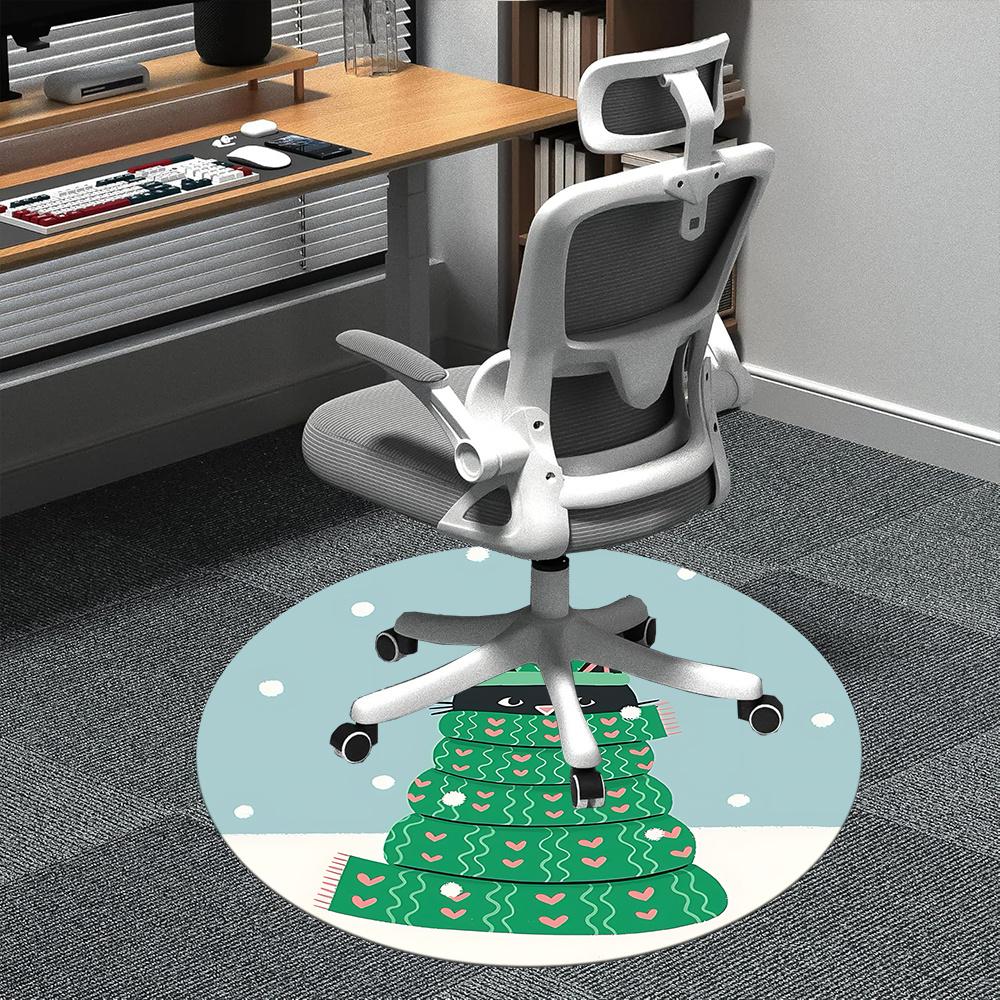 1pc Winter Cat Office Round Area Rug, Indoor Mat Suitable ForOffice, Under Office Chairs Bedroom Living Room Home Decor, Room Deco u50 80cm by 80cm
1pc Winter Cat Office Round Area Rug, Indoor Mat Suitable ForOffice, Under Office Chairs Bedroom Living Room Home Decor, Room Deco u50 80cm by 80cm