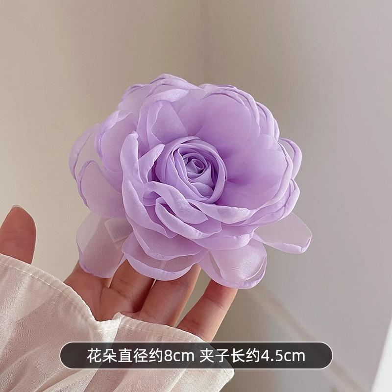 Super Fairy Mesh Rose Hair Clip Female Duckbill Bangs Side Cute Autumn Winter Seaside Headpiece светло-фиолетовый
Super Fairy Mesh Rose Hair Clip Female Duckbill Bangs Side Cute Autumn Winter Seaside Headpiece светло-фиолетовый