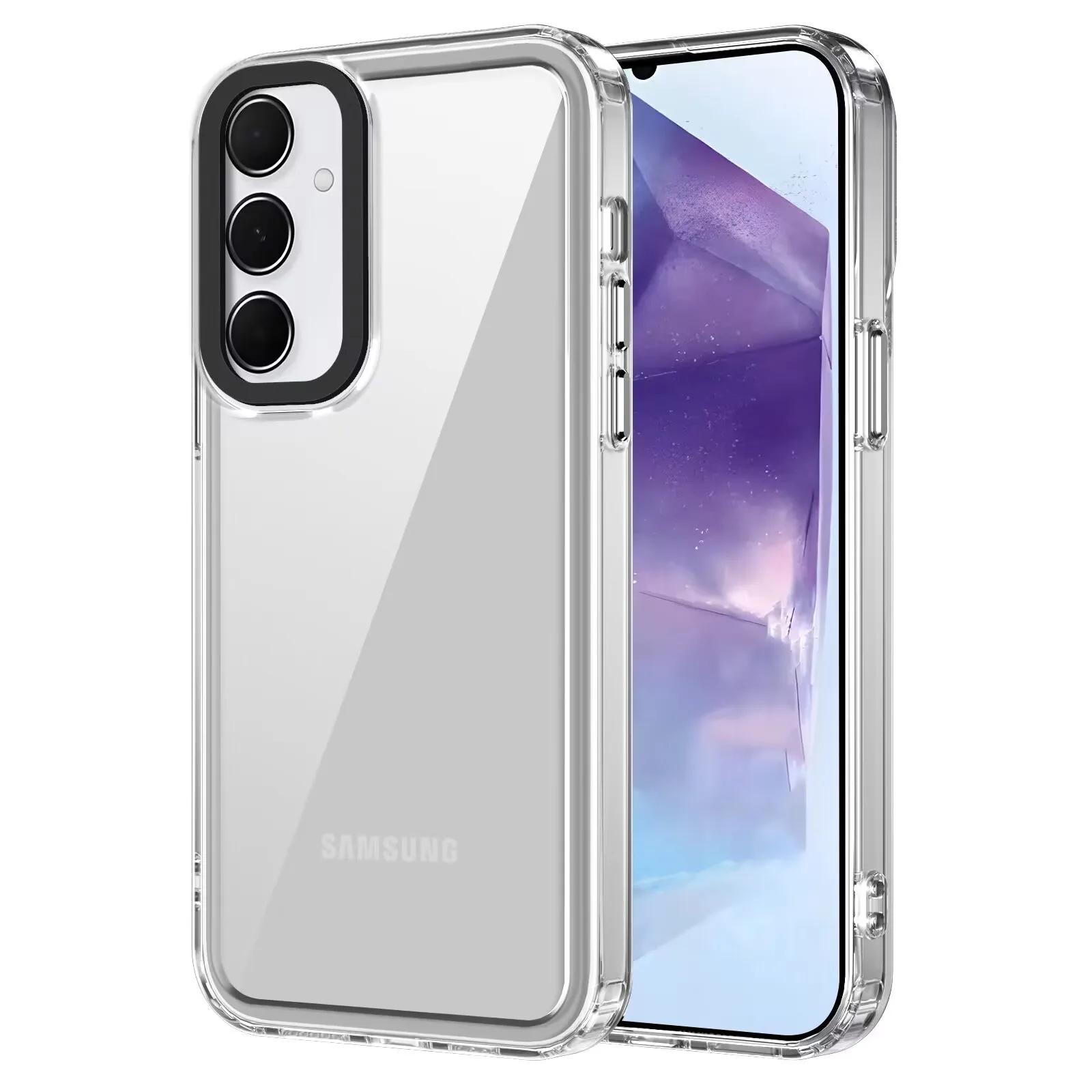 Розкішна прозора протиударна захисна накладка для Samsung Galaxy A56 A55 A54 A53 A36 A35 A34 A26 A25 A16 A15 A14 4G 5G чохол Galaxy A35 5G
Розкішна прозора протиударна захисна накладка для Samsung Galaxy A56 A55 A54 A53 A36 A35 A34 A26 A25 A16 A15 A14 4G 5G чохол Galaxy A35 5G