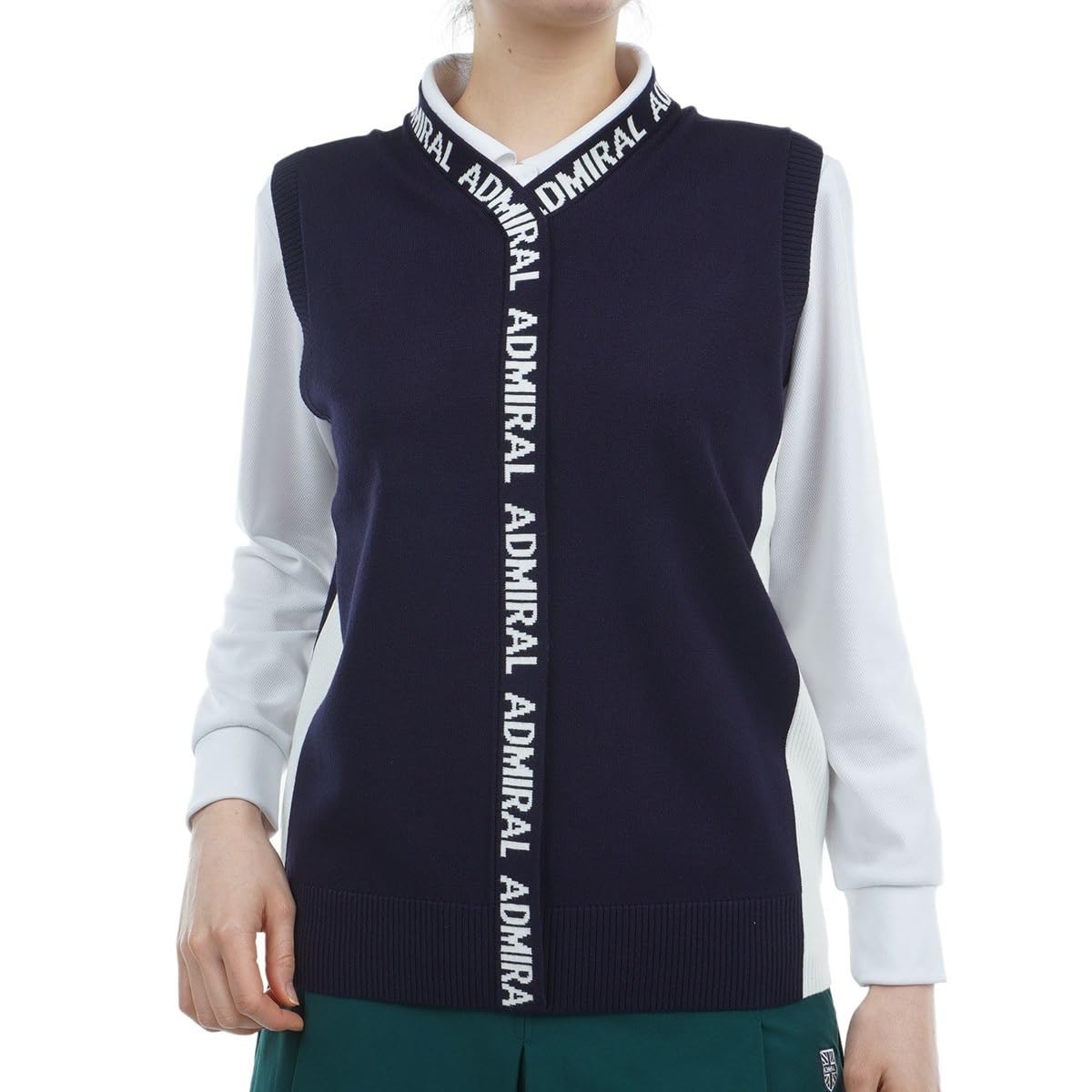 Admiral Golf ADLA455 Женский трикотажный жилет темно-синего цвета с логотипом Frontline
Admiral Golf ADLA455 Женский трикотажный жилет темно-синего цвета с логотипом Frontline