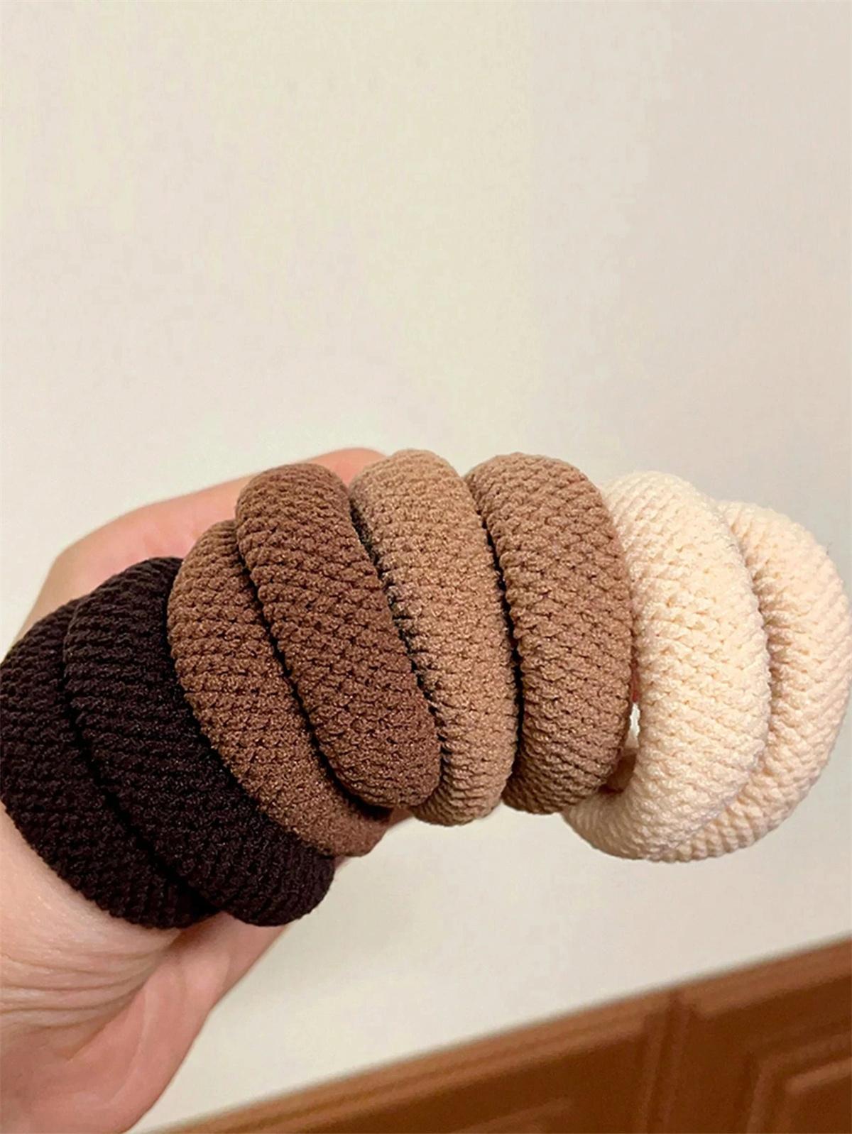 2/5/10/100 Mix Color High Elasticity Thickened Versatile Simple Scrunchies, Hair-Friendly (Random Color) Hair Ties Hair Rope 2PCS
2/5/10/100 Mix Color High Elasticity Thickened Versatile Simple Scrunchies, Hair-Friendly (Random Color) Hair Ties Hair Rope 2PCS