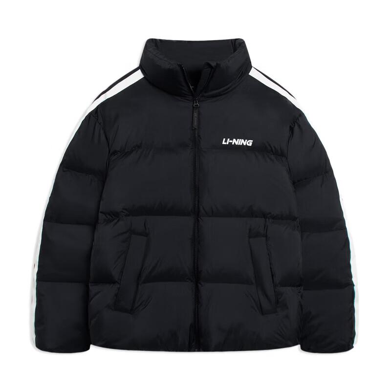 Li Ning Повседневный спортивный пуховик с воротником-стойкой и принтом в виде букв в полоску с длинными рукавами, унисекс, верхняя одежда, черный цвет YYMU161-1
Li Ning Повседневный спортивный пуховик с воротником-стойкой и принтом в виде букв в полоску с длинными рукавами, унисекс, верхняя одежда, черный цвет YYMU161-1