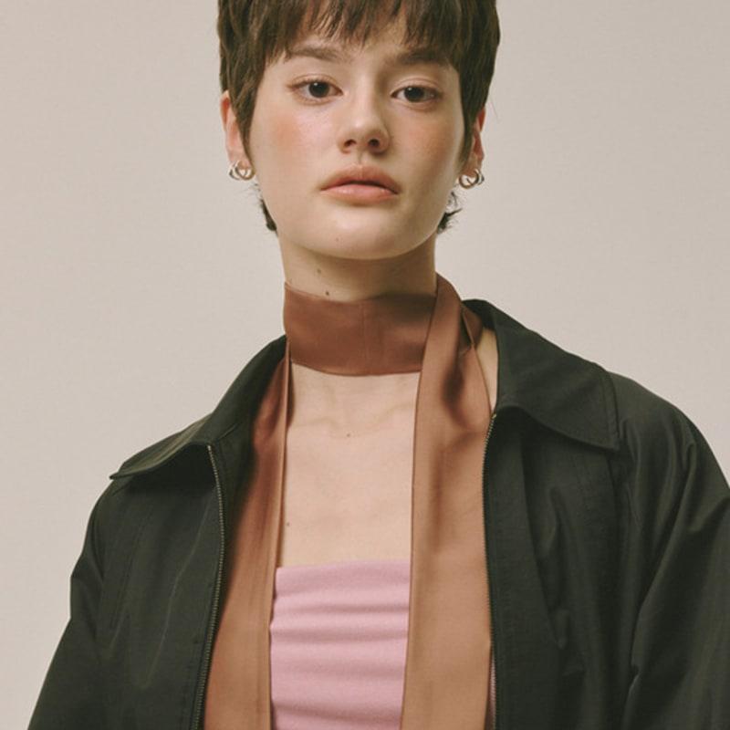 NONMUTE Long tie Scarf Brown Brown
NONMUTE Long tie Scarf Brown Brown