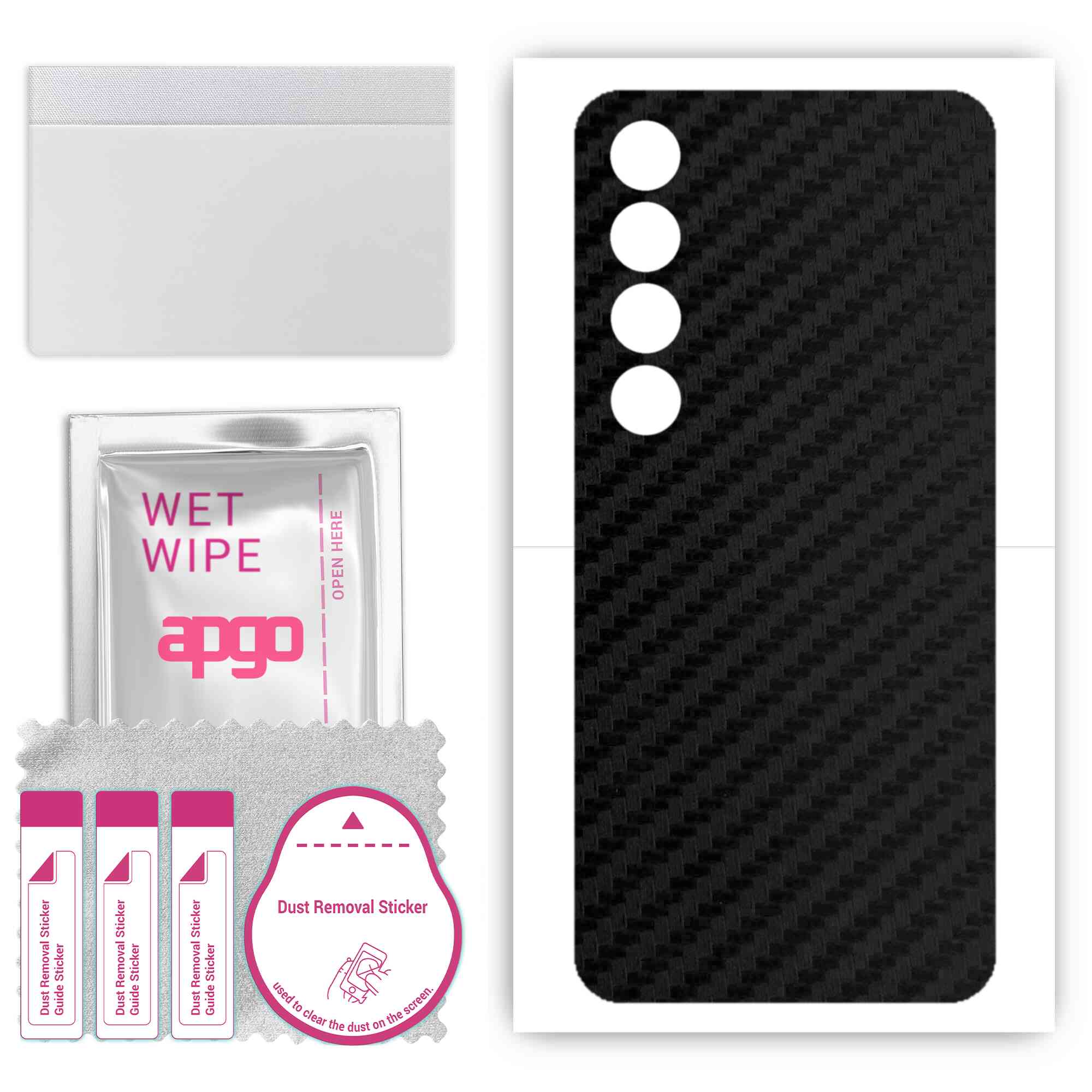 apgo Protective Skin Sticker for the back compatible with Meizu 20 Infinity, Wrap Film, Foil, Vinyl - Pattern Carbon Black
apgo Protective Skin Sticker for the back compatible with Meizu 20 Infinity, Wrap Film, Foil, Vinyl - Pattern Carbon Black