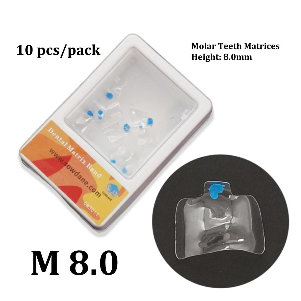 10 шт./упаковка стоматологическая прозрачная матрица передняя PosteriorFit Bioclear BT прозрачные матрицы дуговой реставрации черные треугольные зубы моляры 1 pack 8mm
10 шт./упаковка стоматологическая прозрачная матрица передняя PosteriorFit Bioclear BT прозрачные матрицы дуговой реставрации черные треугольные зубы моляры 1 pack 8mm