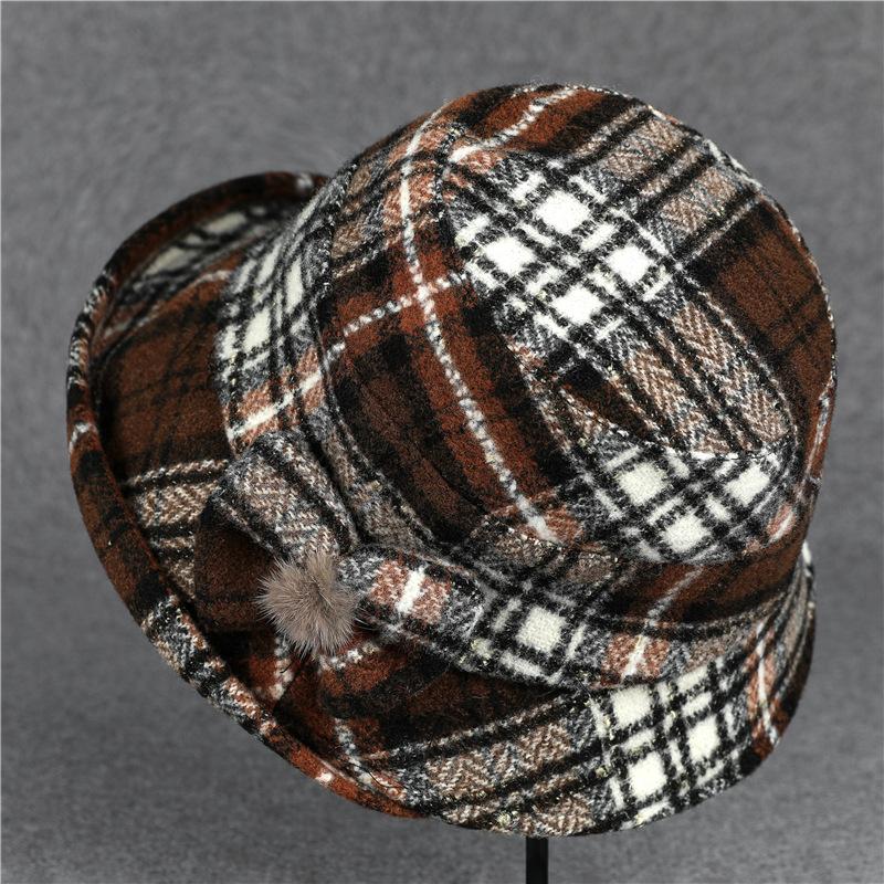 Fisherman S Hat Children S Day Warm Temperament British Casual Versatile Mother Grandma Basin Hat M(56-58cm) темно-коричневого кольору
Fisherman S Hat Children S Day Warm Temperament British Casual Versatile Mother Grandma Basin Hat M(56-58cm) темно-коричневого кольору