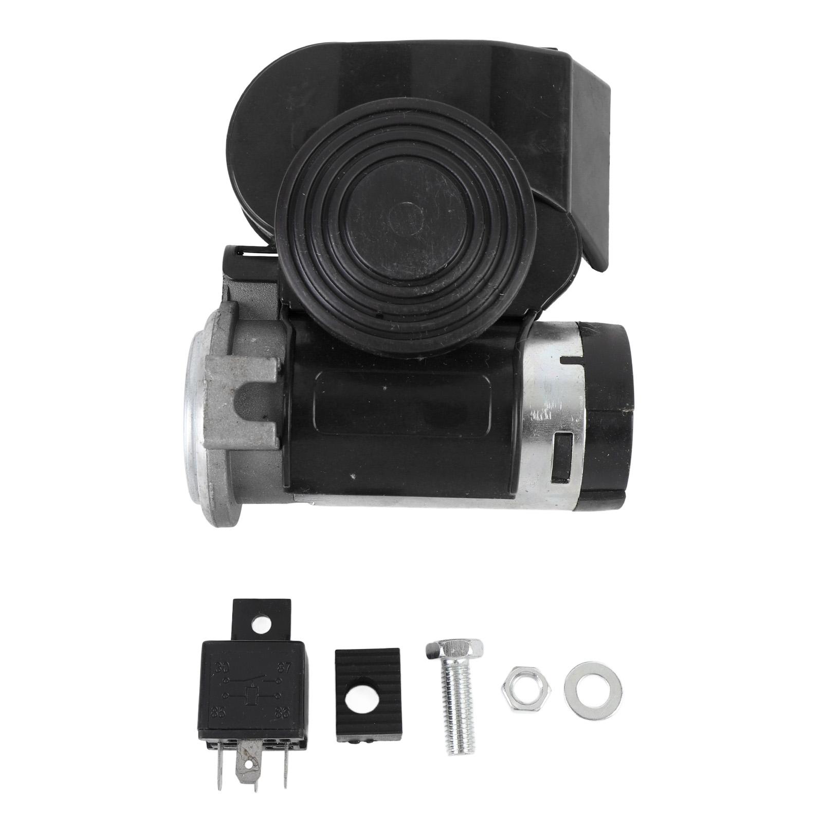 Car Horn 115dB Train Sound Metal ABS Rainproof DC12V Vehicle Horn for Auto Motorcycle Boat Black чёрный
Car Horn 115dB Train Sound Metal ABS Rainproof DC12V Vehicle Horn for Auto Motorcycle Boat Black чёрный