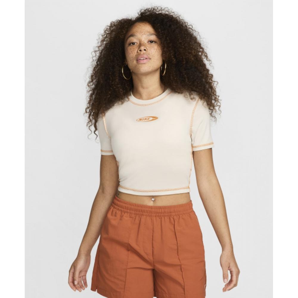 Футболка NIKE Sportswear Chill Knit Slim Crop W Light Orwood Brown Monarch HJ6529 104
Футболка NIKE Sportswear Chill Knit Slim Crop W Light Orwood Brown Monarch HJ6529 104