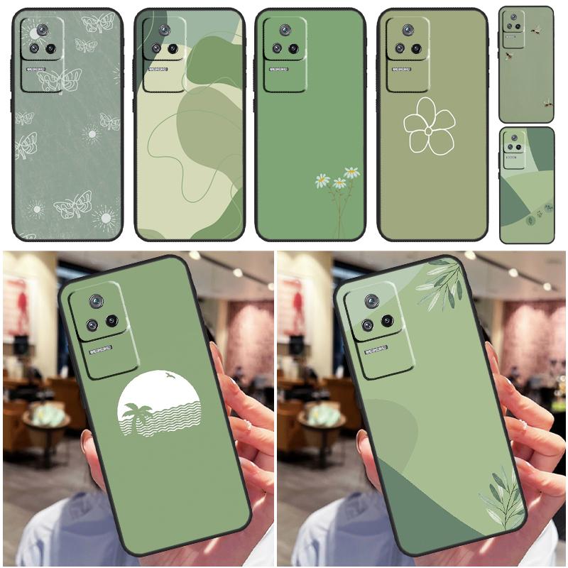 Эстетичный шалфейно-зеленый чехол для POCO X4 GT F4 M4 X3 Pro F3 M5 для Xiaomi 12T Pro 11T 13 12S 12X 11 12 Lite POCO X4 GT
Эстетичный шалфейно-зеленый чехол для POCO X4 GT F4 M4 X3 Pro F3 M5 для Xiaomi 12T Pro 11T 13 12S 12X 11 12 Lite POCO X4 GT