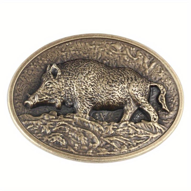 Fashion Metal Carving Wild Boar Belt Buckle Super Cool Male Logo Pig Jeans Accessories Fit 3.8CM-4CM Belt Best Man Gift A
Fashion Metal Carving Wild Boar Belt Buckle Super Cool Male Logo Pig Jeans Accessories Fit 3.8CM-4CM Belt Best Man Gift A
