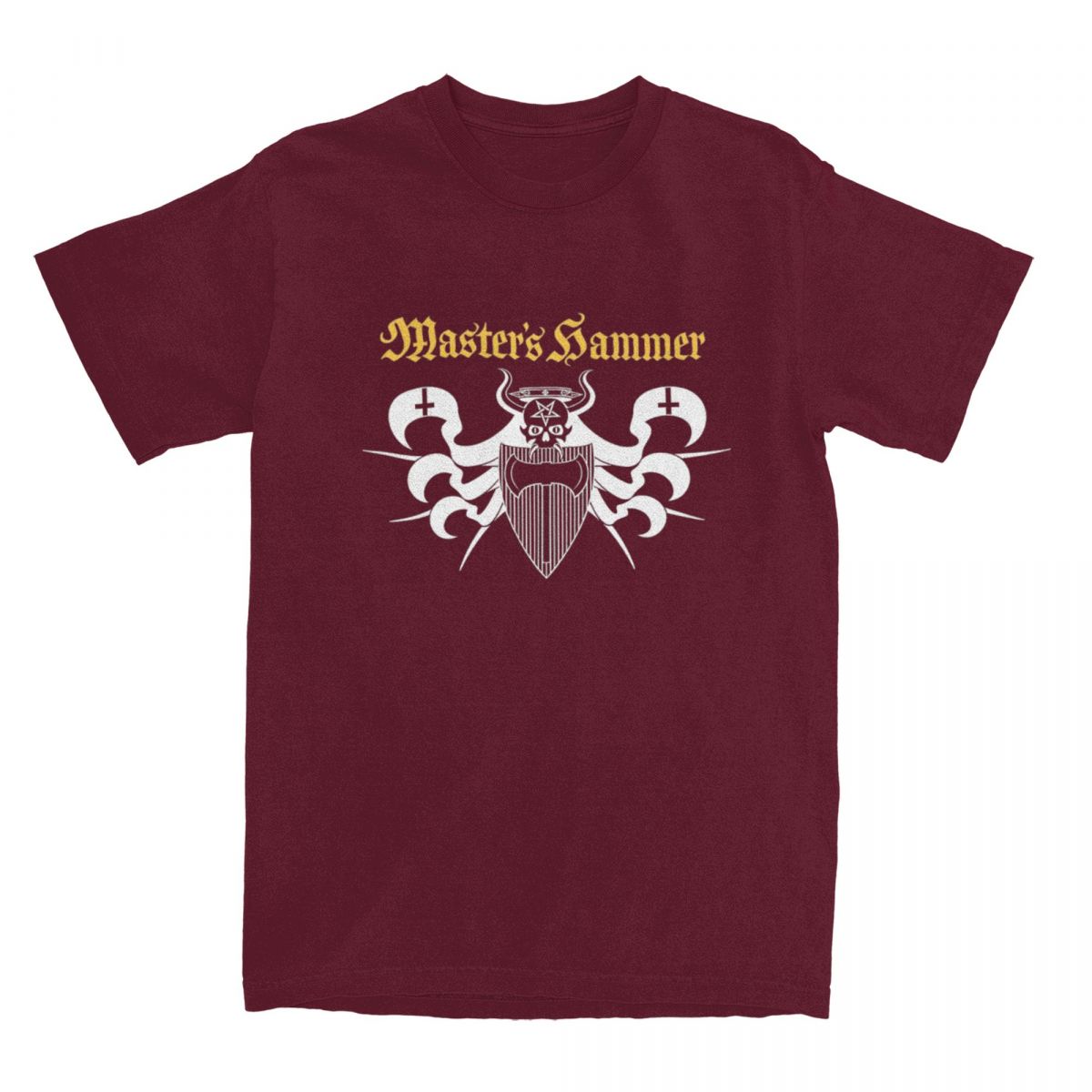 Masters Hammer Ritual Black Metal T-Shirt Harajuku T Shirts Short Sleeve Vintage Tshirt Beach Pure Cotton Plus Size 5XL Top Tees XL
Masters Hammer Ritual Black Metal T-Shirt Harajuku T Shirts Short Sleeve Vintage Tshirt Beach Pure Cotton Plus Size 5XL Top Tees XL