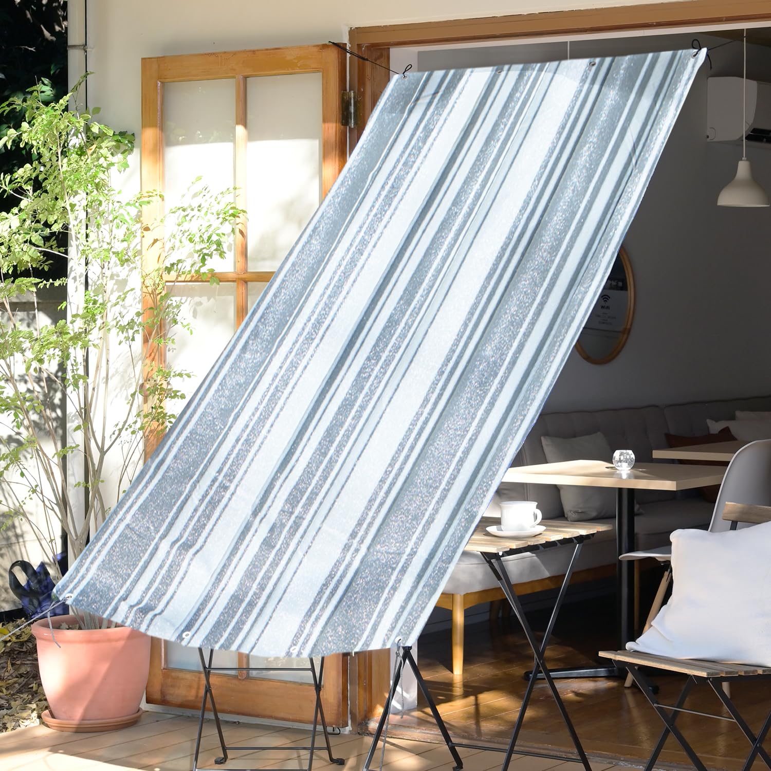 YAMAZEN 100 x 200 Mounting Hardware 8 UV Protection Cooling Sunshade, cm, Included, Washable, Grommets, (Approximately 85%), Energy-Saving,
YAMAZEN 100 x 200 Mounting Hardware 8 UV Protection Cooling Sunshade, cm, Included, Washable, Grommets, (Approximately 85%), Energy-Saving,