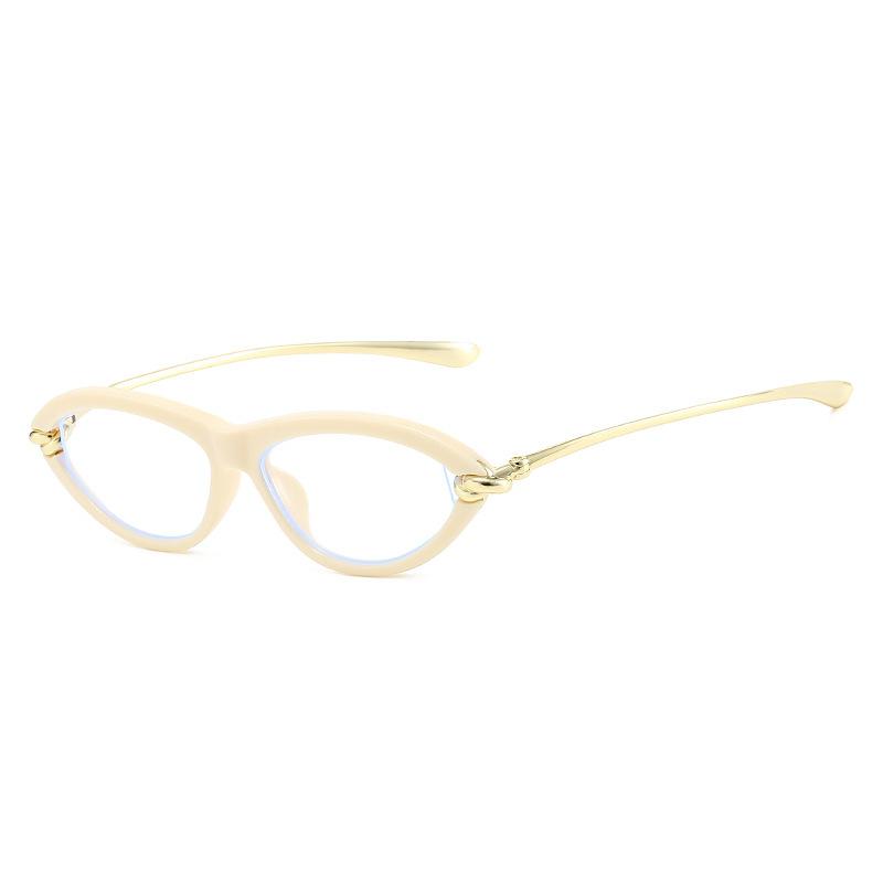 Retro Cat S Eye Metal Versatile Sunglasses Trendy Sunscreen Flat Light Anti-Blue Glasses Fashionable flat light
Retro Cat S Eye Metal Versatile Sunglasses Trendy Sunscreen Flat Light Anti-Blue Glasses Fashionable flat light