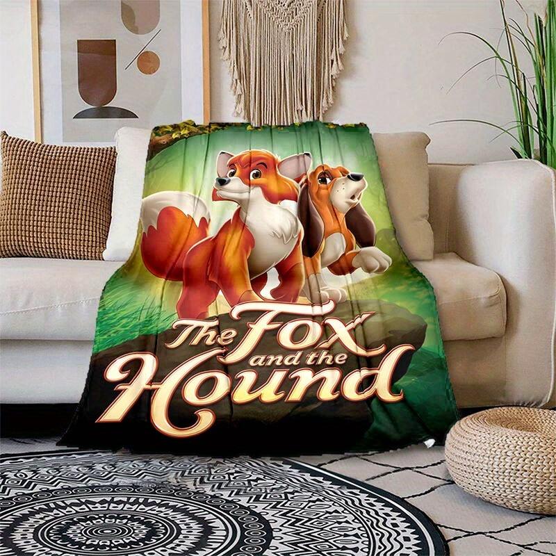 1pc The Fox and The Hound Printing Blanket - Soft, All-Season Throw for Living Room, Bedroom,Personalized Gift with Adorable Cartoon Design 80cmx120cm(31inx47in)
1pc The Fox and The Hound Printing Blanket - Soft, All-Season Throw for Living Room, Bedroom,Personalized Gift with Adorable Cartoon Design 80cmx120cm(31inx47in)