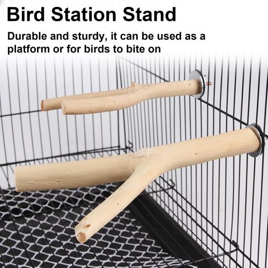 Parrot Perch Stand Y-Shaped Wood Birds Cage Parakeets Cockatiels Conures Macaws Finches Lovebirds Paw Grinding Climbing Standing Branch Pet Supplies S
Parrot Perch Stand Y-Shaped Wood Birds Cage Parakeets Cockatiels Conures Macaws Finches Lovebirds Paw Grinding Climbing Standing Branch Pet Supplies S