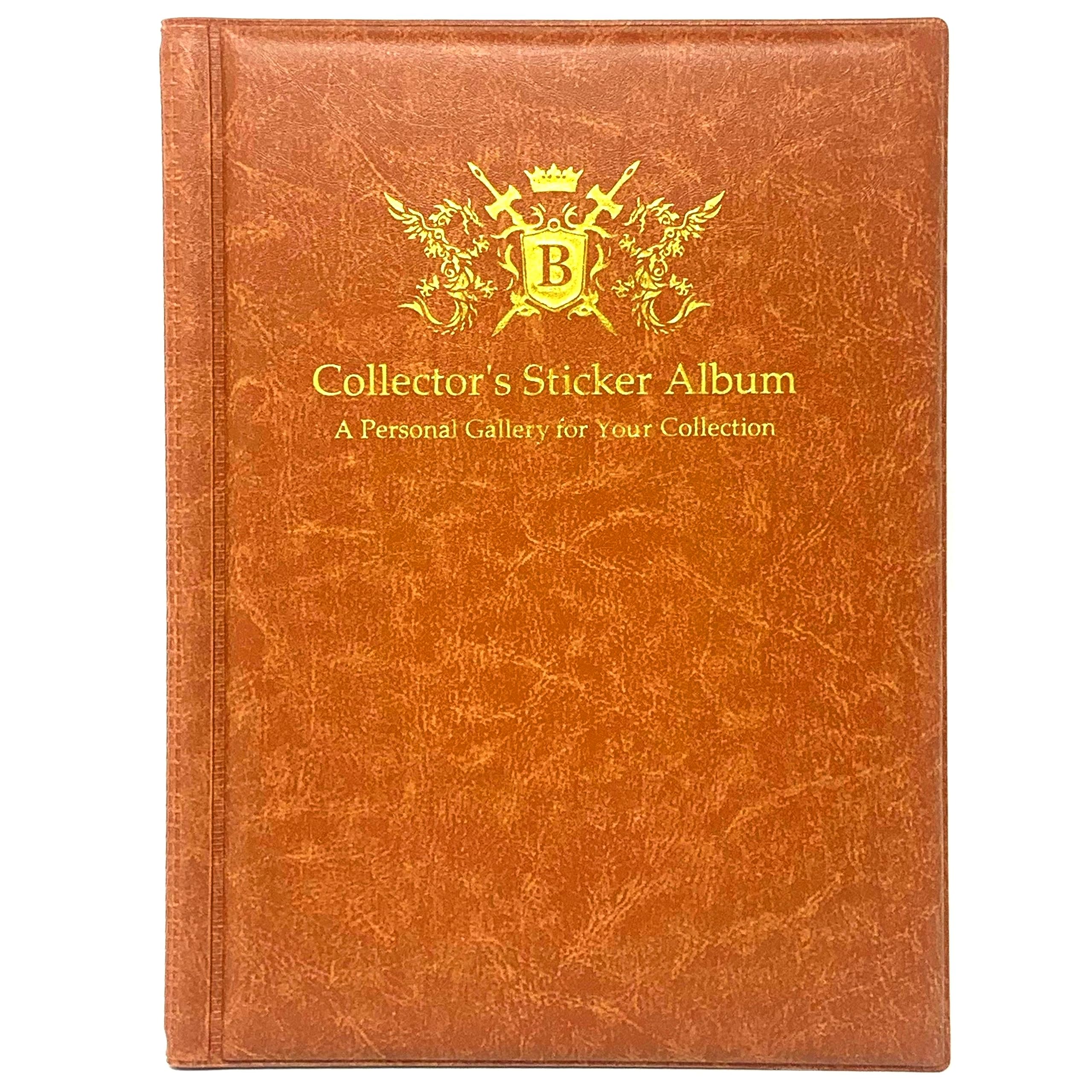 Альбом для хранения большой вместимости для шоколада Bikkuriman, вафельных наклеек и многого другого, в стиле кошелька, с кармашками, подходит для 48 мм/52 мм (коричневый)
Альбом для хранения большой вместимости для шоколада Bikkuriman, вафельных наклеек и многого другого, в стиле кошелька, с кармашками, подходит для 48 мм/52 мм (коричневый)