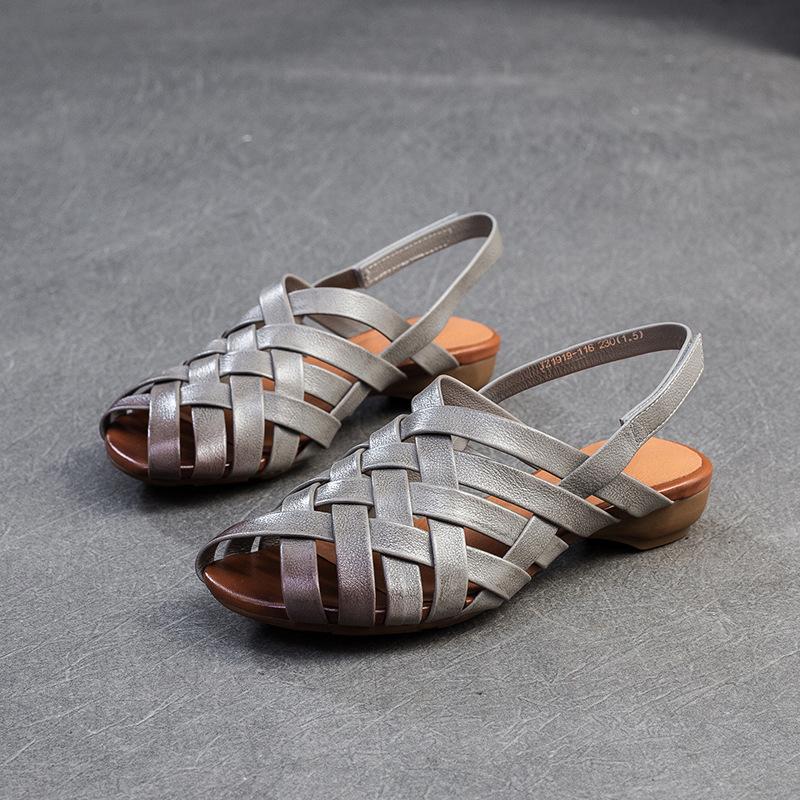 Мода GKTINOO 2025 Весна/Лето Новая Обувь из Натуральной Кожи Женские Туфли Ручной Работы Плетеные Ажурные Дышащие Сандалии на Низком Каблуке 225
Мода GKTINOO 2025 Весна/Лето Новая Обувь из Натуральной Кожи Женские Туфли Ручной Работы Плетеные Ажурные Дышащие Сандалии на Низком Каблуке 225