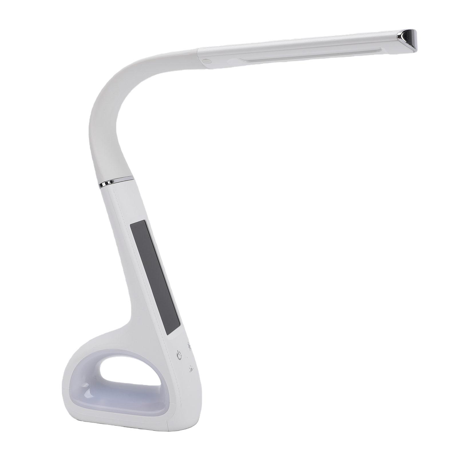 LED Desk Lamp Mobile Adjustable Neck with HD VA LCD Display 3 Color Modes Eye Protection for Crafting Office Work білий
LED Desk Lamp Mobile Adjustable Neck with HD VA LCD Display 3 Color Modes Eye Protection for Crafting Office Work білий