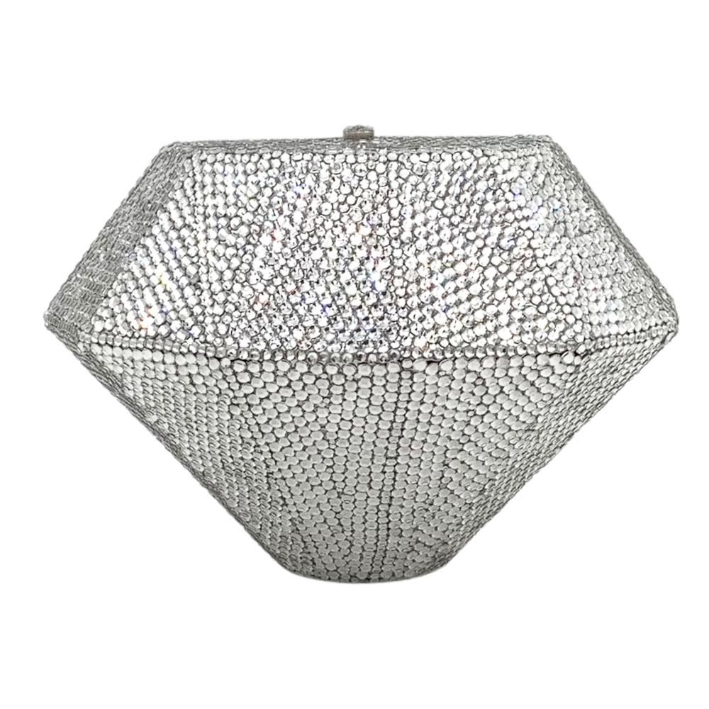 Silver Diamond Three-dimensional Evening Bag Purse Luxury Crystal Women Party Wedding Clutches Rhinestone Handbags Lady Cluthes
Silver Diamond Three-dimensional Evening Bag Purse Luxury Crystal Women Party Wedding Clutches Rhinestone Handbags Lady Cluthes