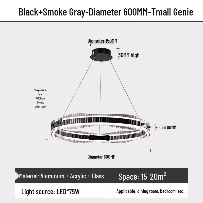 Скандинавская минималистичная итальянская современная люстра для гостиной и столовой Eye Protection, Flicker-Free - Tri-Color Light
Скандинавская минималистичная итальянская современная люстра для гостиной и столовой Eye Protection, Flicker-Free - Tri-Color Light