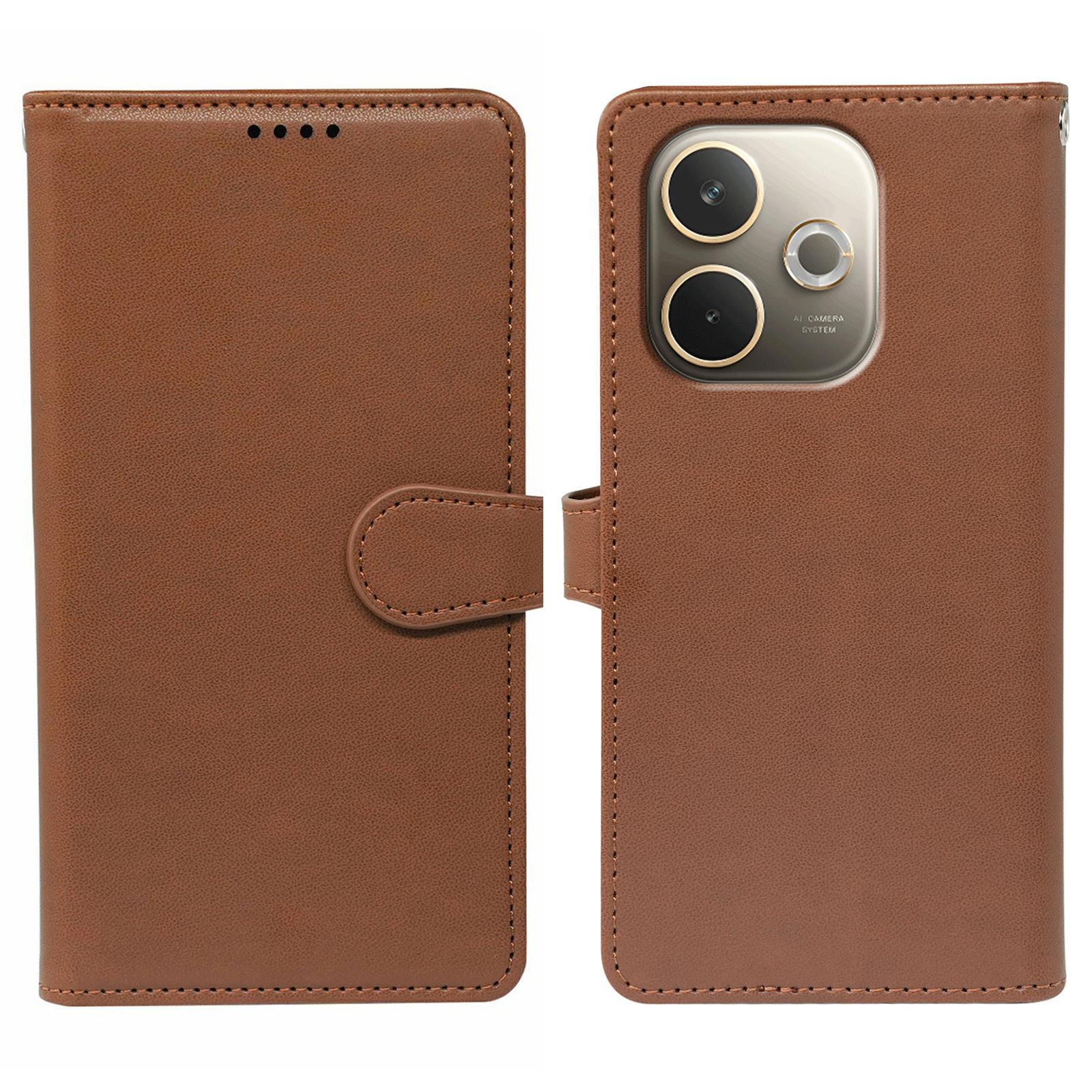 Для Oppo A5 Pro 5G (Глобальний) Чохол з 9 відділеннями для карток, ПУ шкіра, підставка, чохол для телефону Brown
Для Oppo A5 Pro 5G (Глобальний) Чохол з 9 відділеннями для карток, ПУ шкіра, підставка, чохол для телефону Brown