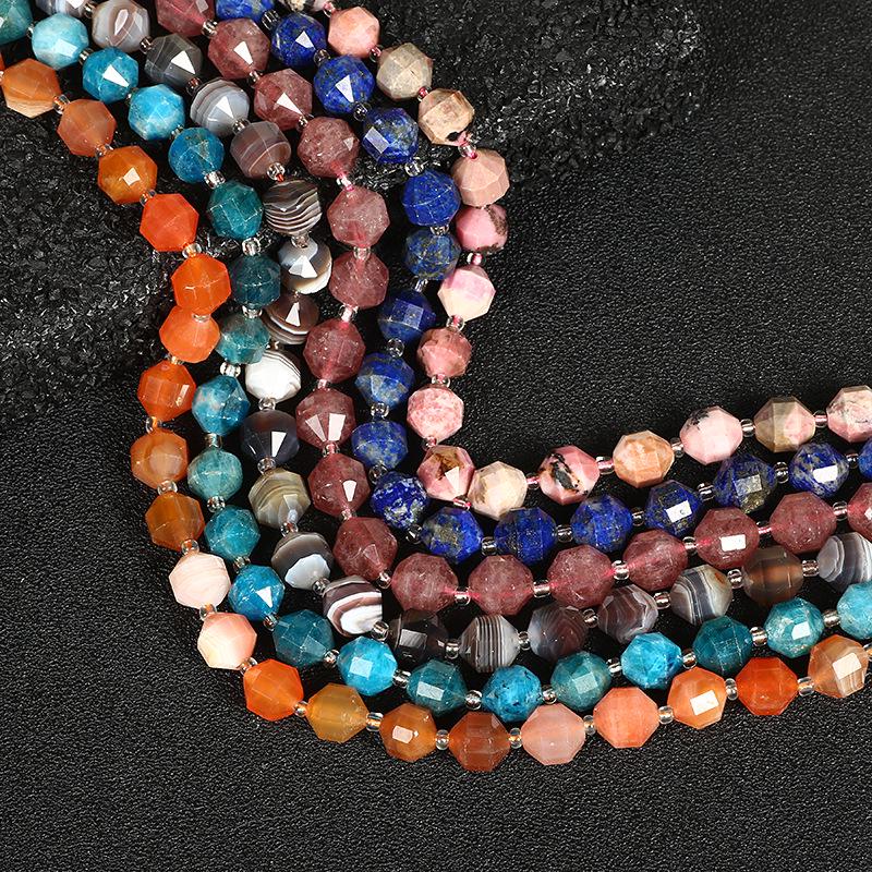 Lapis Lazuli, Persian Gulf Agate, Rutilated Quartz, Rhodochrosite, Apatite, and Strawberry Quartz Bead Collection. 6mm
Lapis Lazuli, Persian Gulf Agate, Rutilated Quartz, Rhodochrosite, Apatite, and Strawberry Quartz Bead Collection. 6mm