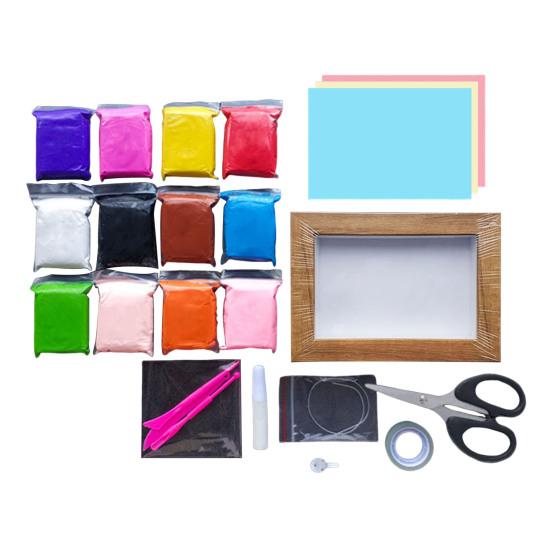 Набор для самостоятельной сборки воздушно-сухой глины, 3D-фоторамка, поделки для пар, подарок на день рождения Святого Валентина, антипригарная лепная глина для детей и взрослых
Набор для самостоятельной сборки воздушно-сухой глины, 3D-фоторамка, поделки для пар, подарок на день рождения Святого Валентина, антипригарная лепная глина для детей и взрослых