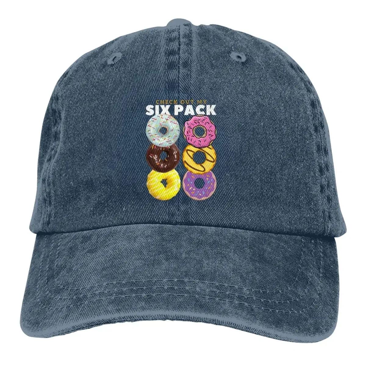 Donut Six Pack Baseball Caps Peaked Cap Doughnut Sun Shade Hats for Unisex One Size
Donut Six Pack Baseball Caps Peaked Cap Doughnut Sun Shade Hats for Unisex One Size