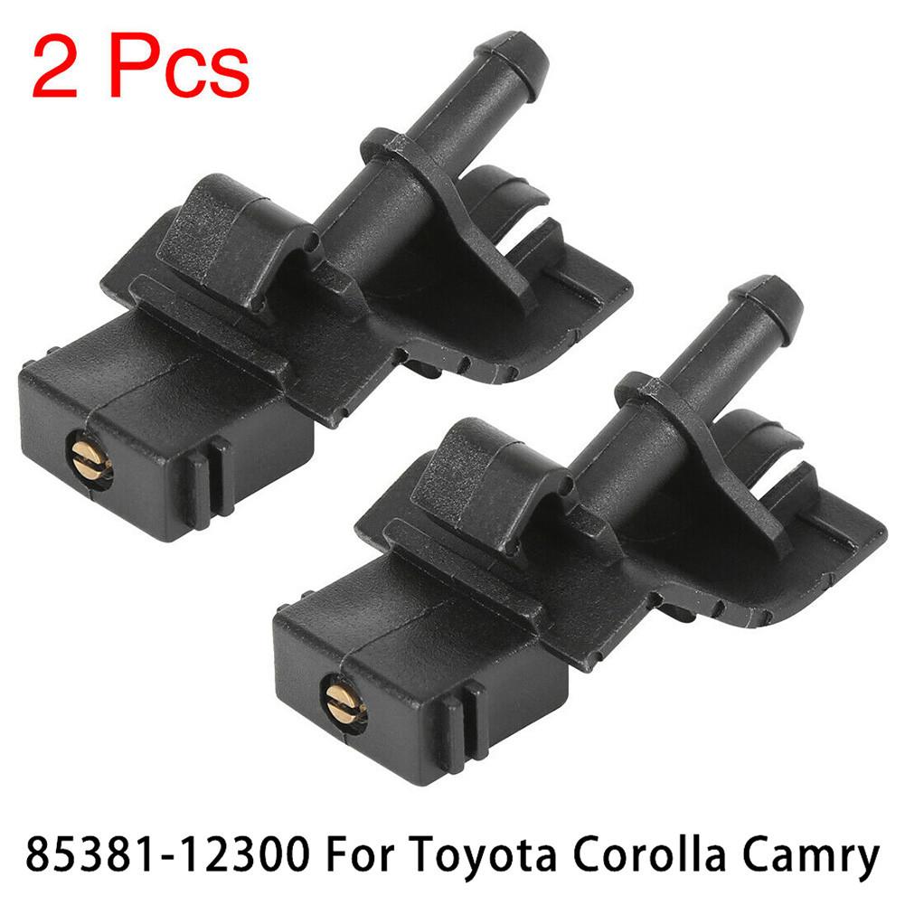 2pcs 85381-12300 Windshield Washer Nozzle Jet Spray For Toyota For Corolla For Camry XV40 / Altis E140 Black Plastic Car Parts
2pcs 85381-12300 Windshield Washer Nozzle Jet Spray For Toyota For Corolla For Camry XV40 / Altis E140 Black Plastic Car Parts