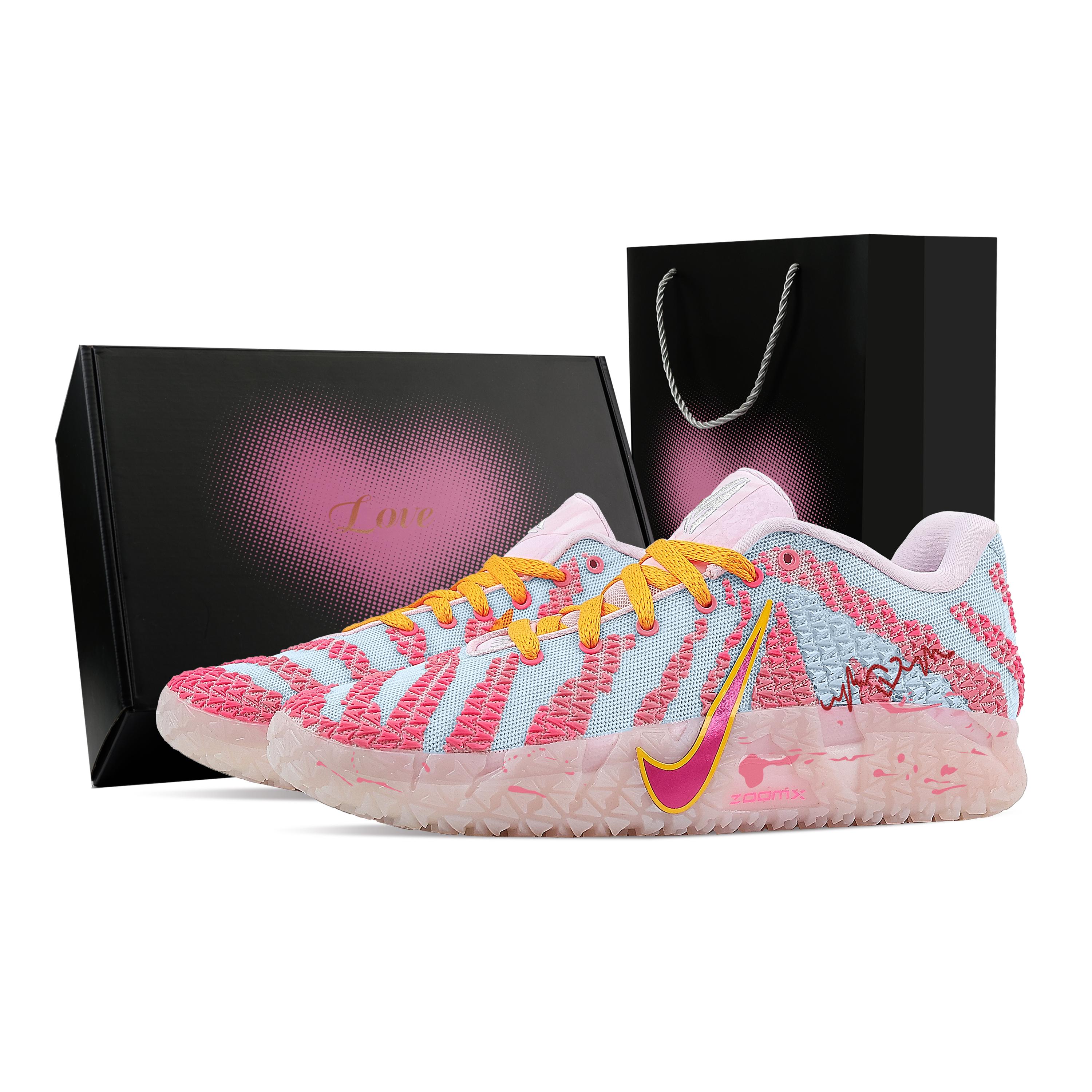 Nike Ja Morant 3 Morse Password, Heart Box Rebound Grip Low top Basketball Shoes Men s Pink HF2794-601(Team773--) 44.5
Nike Ja Morant 3 Morse Password, Heart Box Rebound Grip Low top Basketball Shoes Men s Pink HF2794-601(Team773--) 44.5