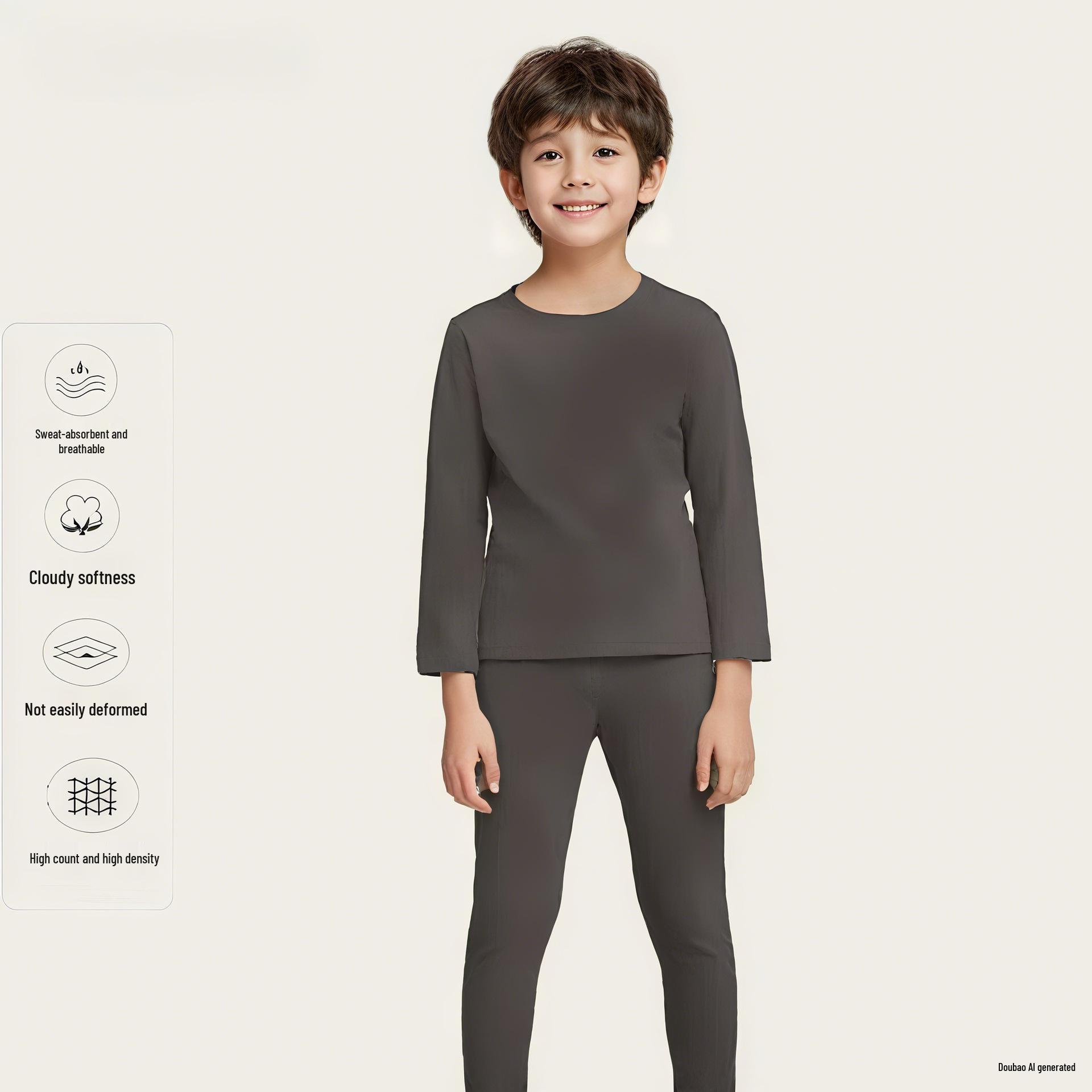 Kids Autumn/Winter Pajama Set: Cozy Homewear for Boys and Girls 80cm (Height 70-75cm)
Kids Autumn/Winter Pajama Set: Cozy Homewear for Boys and Girls 80cm (Height 70-75cm)