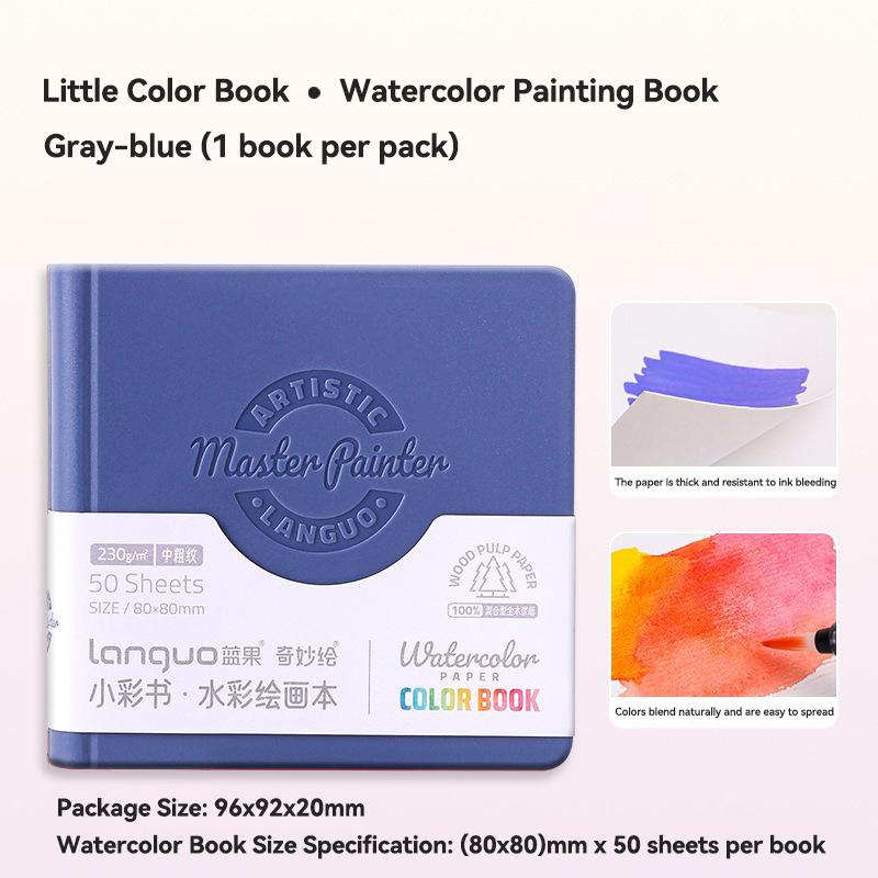 LANGUO 100% Wood Pulp Watercolor Paper 8cm 50Sheets 230g Sketch Painting Book Postcard Box For Painting Student School Supplies
LANGUO 100% Wood Pulp Watercolor Paper 8cm 50Sheets 230g Sketch Painting Book Postcard Box For Painting Student School Supplies