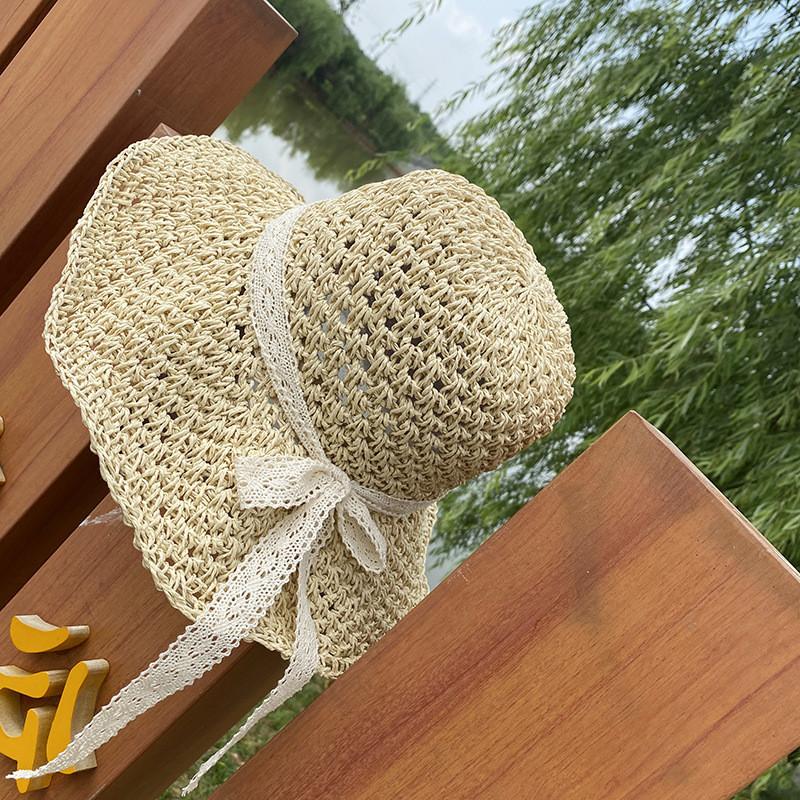 Trendy Japanese Lace Bow Crochet Paper Straw Hat Women s Foldable Wide Brim Beach Sun Hat бежевий
Trendy Japanese Lace Bow Crochet Paper Straw Hat Women s Foldable Wide Brim Beach Sun Hat бежевий