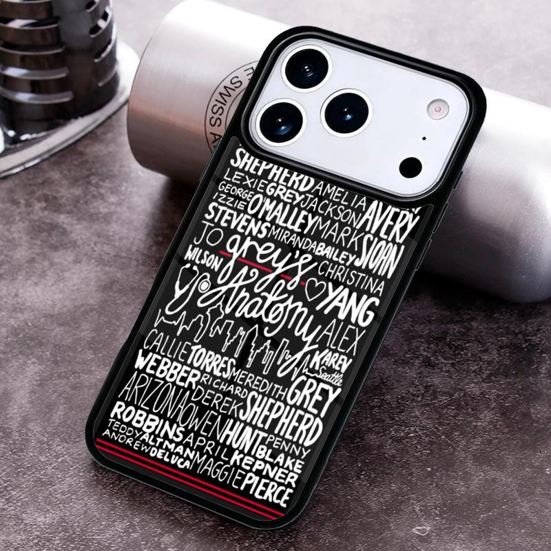 Greys Anatomy Poster Phone Case for iPhone 17 16 15 Pro Max Air 14 13 12 11 Plus Shockproof Cover iPhone 14
Greys Anatomy Poster Phone Case for iPhone 17 16 15 Pro Max Air 14 13 12 11 Plus Shockproof Cover iPhone 14