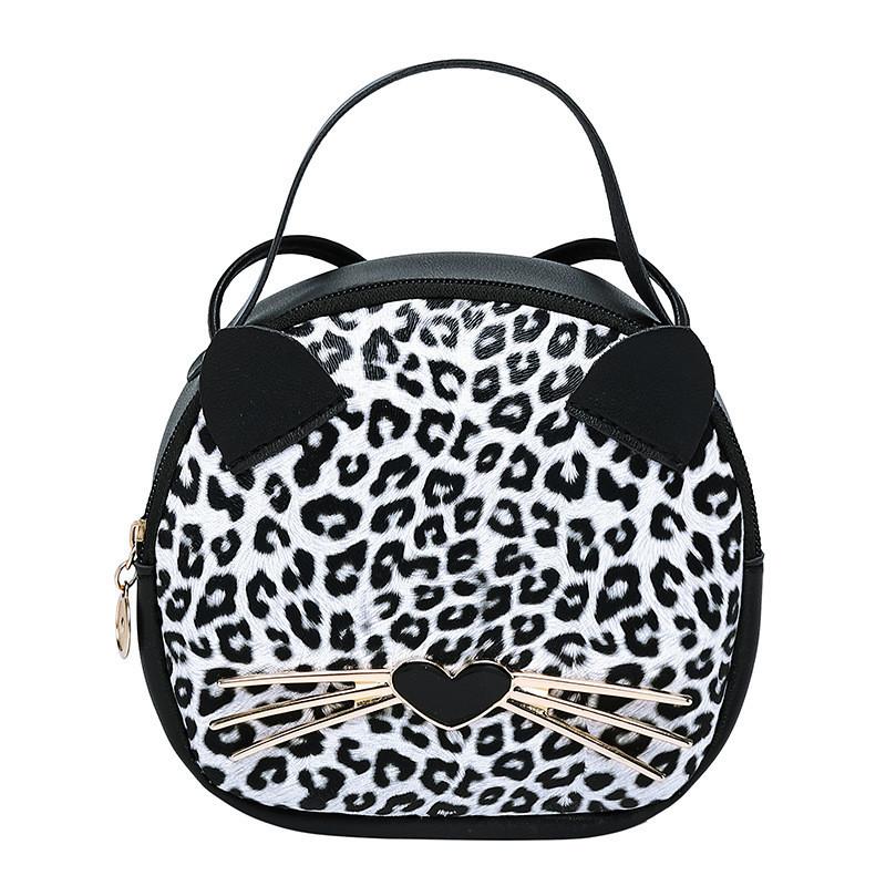 White Sparkling New Leopard Print Bag Women 2023 Cat Mobile Bag Korean Crossbody Bag Cute Fashionable Small Round Bag чорний білий колір
White Sparkling New Leopard Print Bag Women 2023 Cat Mobile Bag Korean Crossbody Bag Cute Fashionable Small Round Bag чорний білий колір