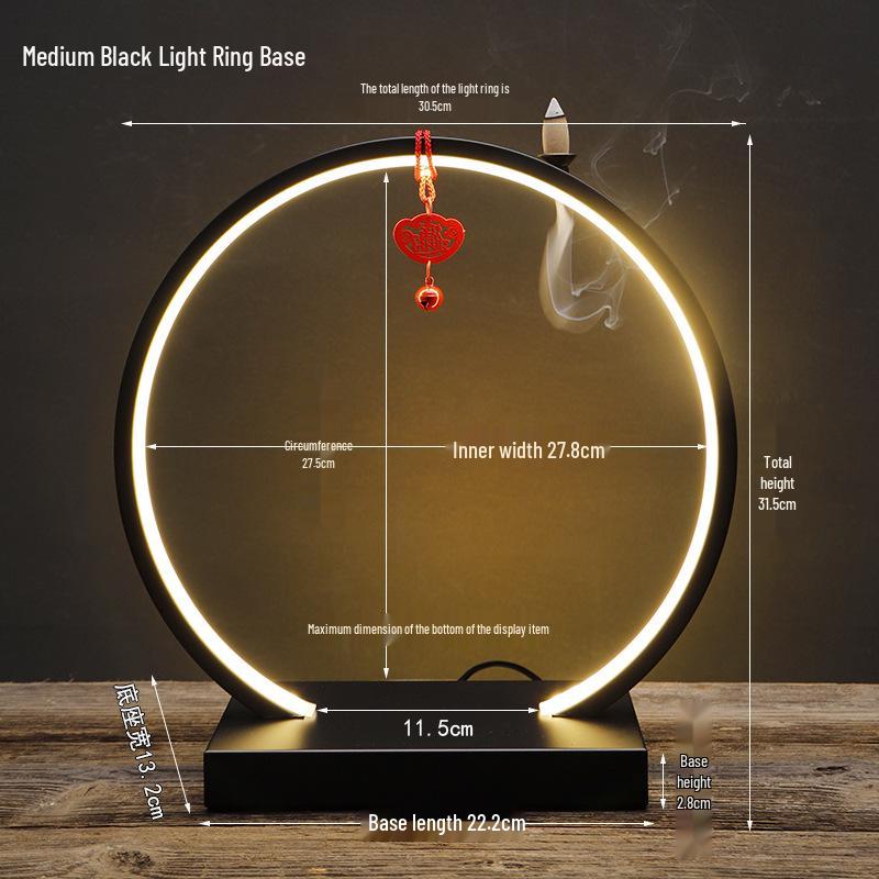 LED Backflow Incense Zen Ornaments for Home & Office Décor
LED Backflow Incense Zen Ornaments for Home & Office Décor