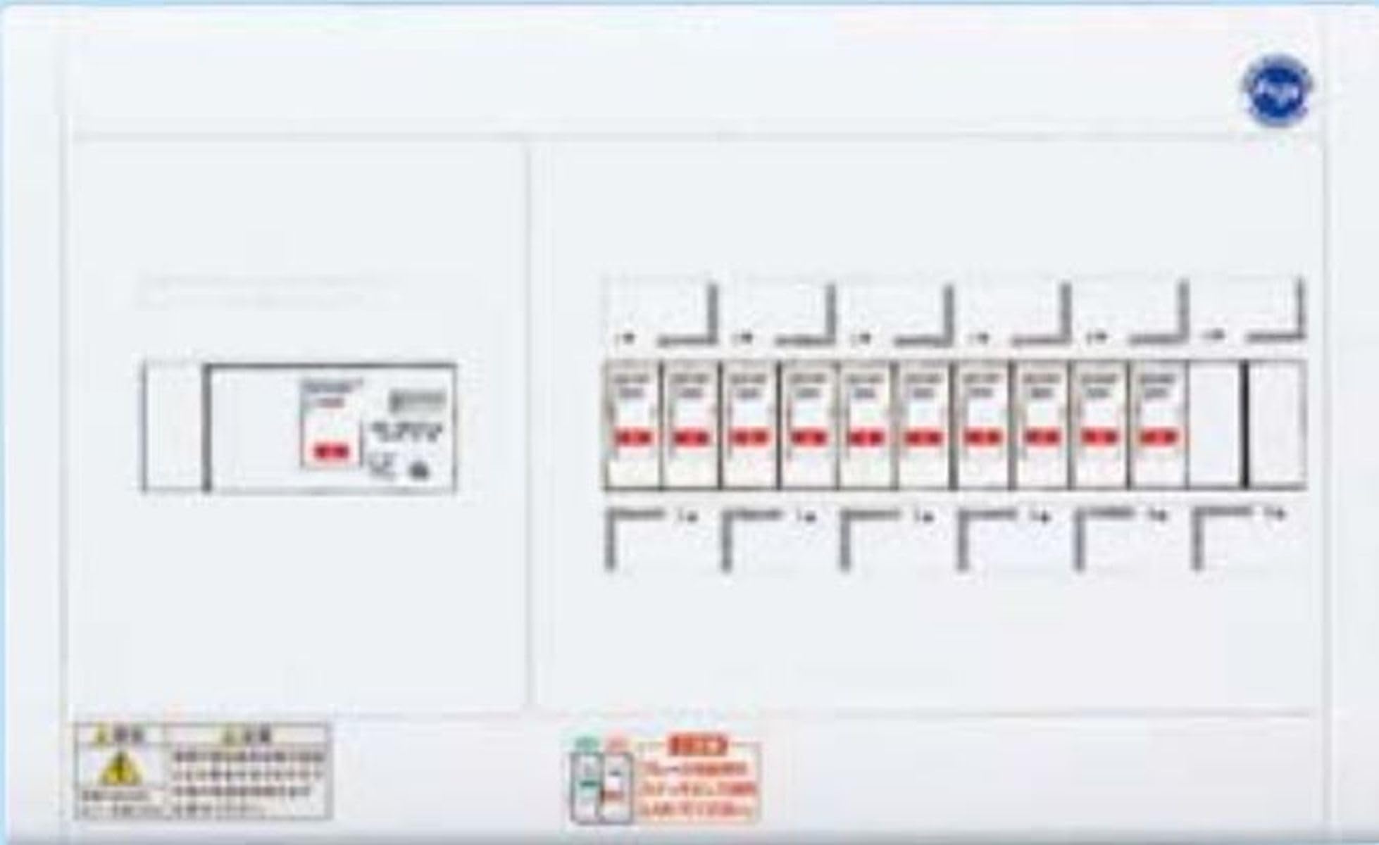 Panasonic Sukkiri Panel Compact 21 Horizontal single row No limiter space BQWB8410 40A10+0
Panasonic Sukkiri Panel Compact 21 Horizontal single row No limiter space BQWB8410 40A10+0